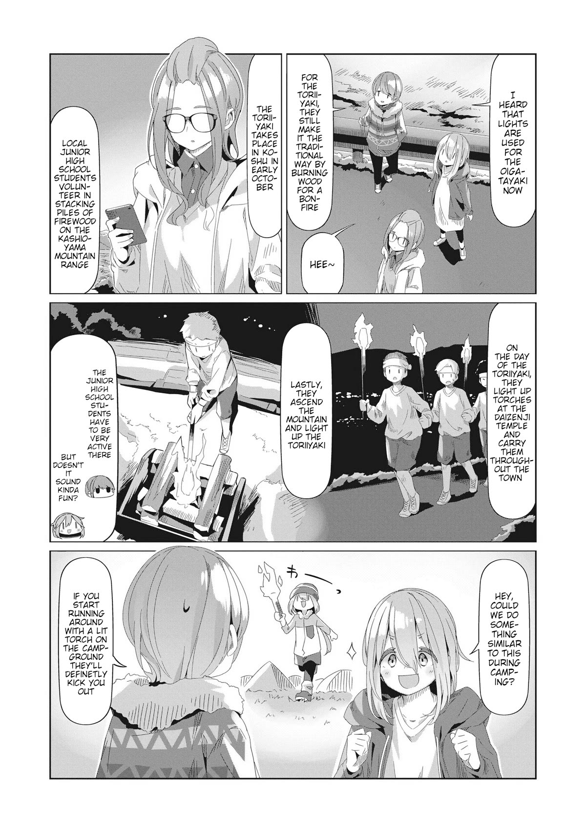 Yurucamp Chapter 76 - Page 13