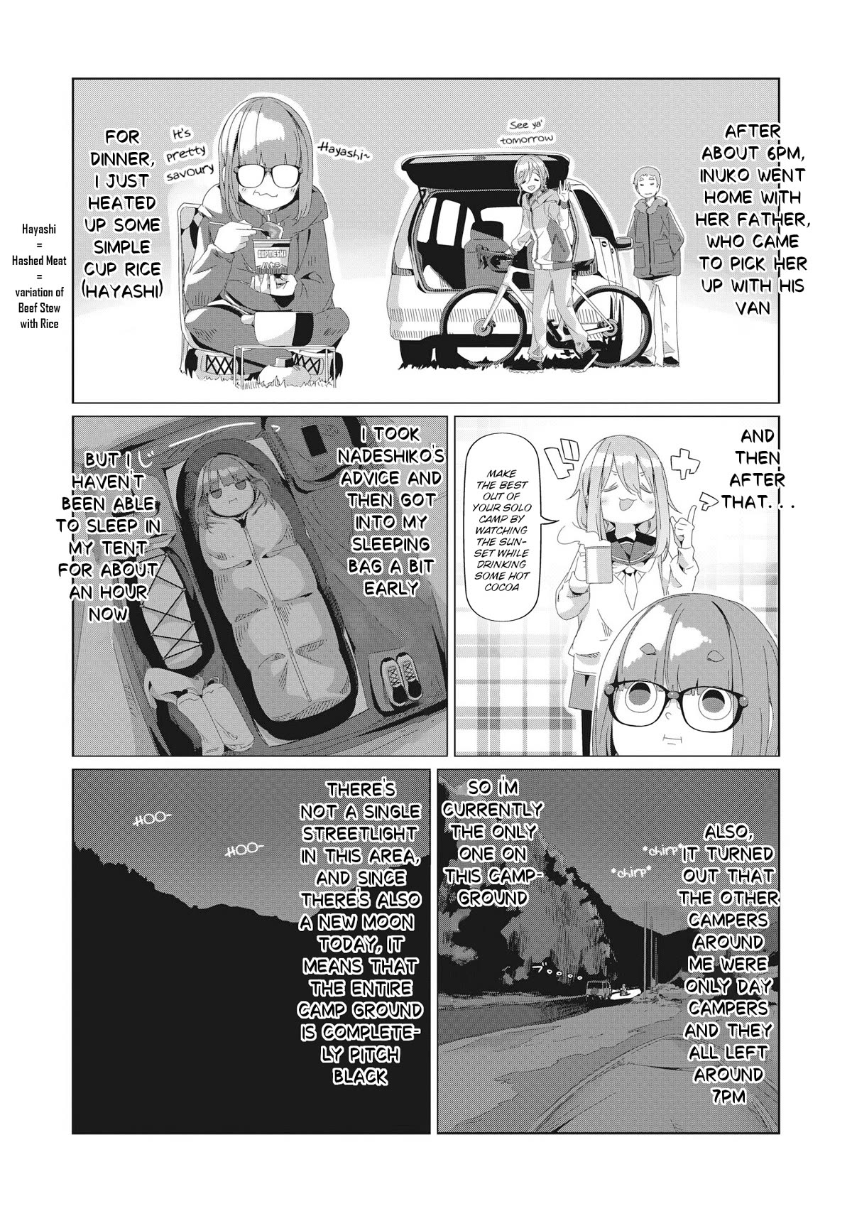 Yurucamp Chapter 77 - Page 1