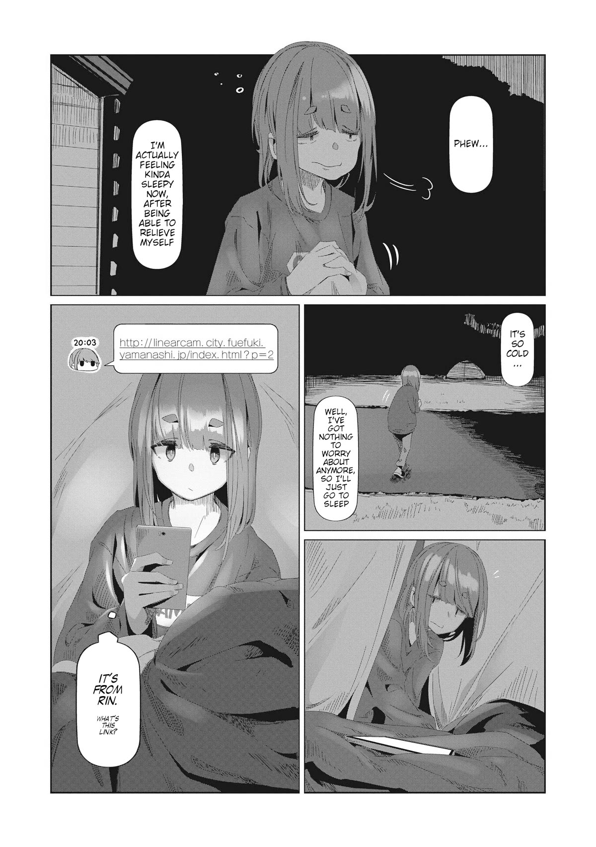 Yurucamp Chapter 77 - Page 7