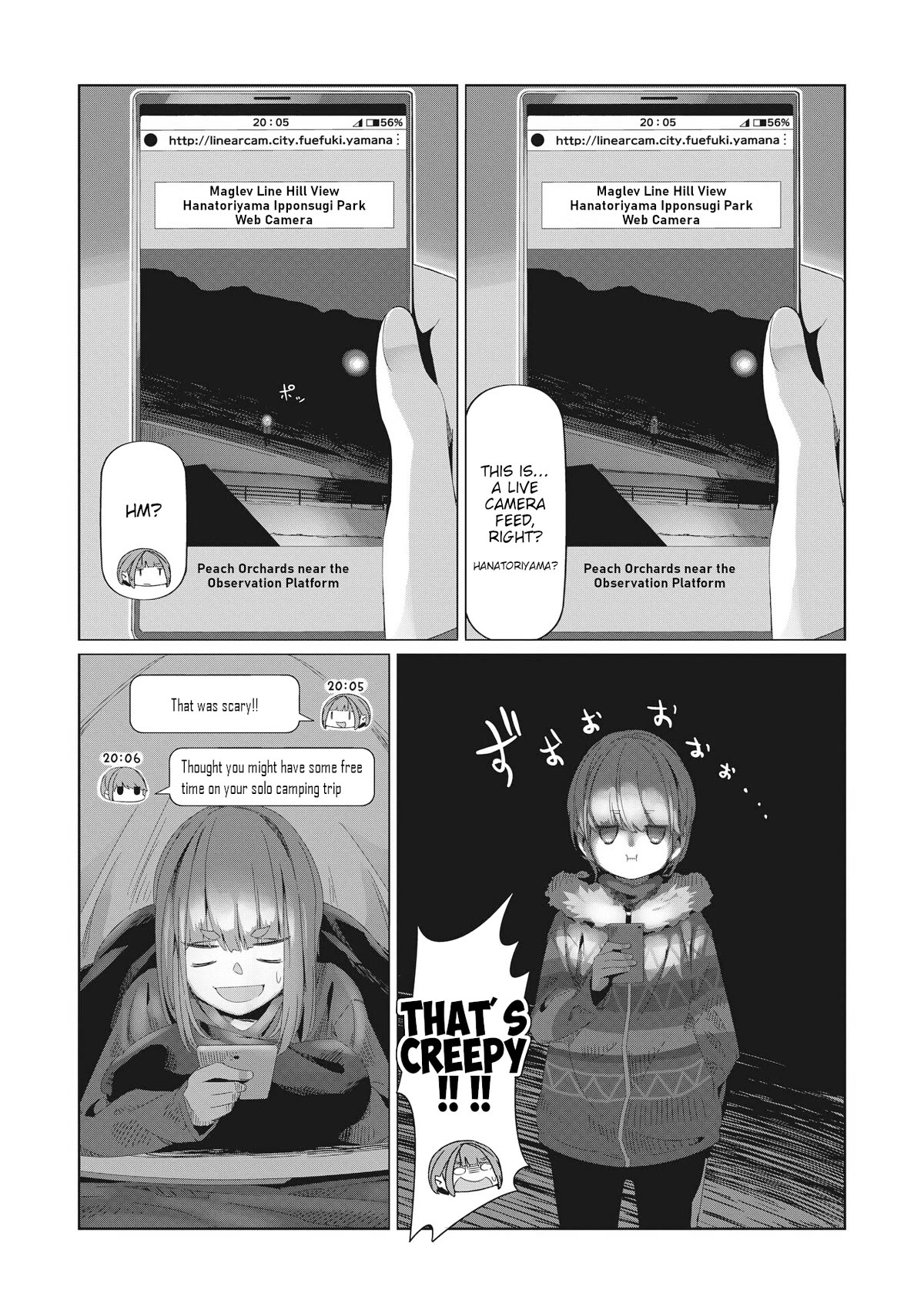 Yurucamp Chapter 77 - Page 8