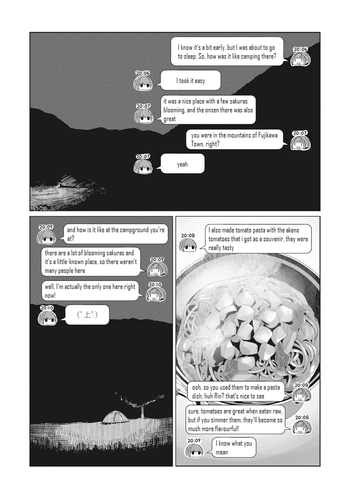 Yurucamp Chapter 77 - Page 9