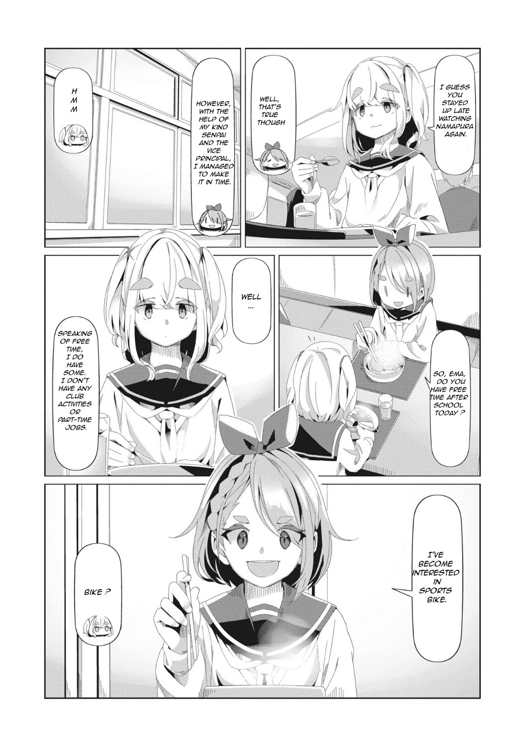 Yurucamp Chapter 78 - Page 26