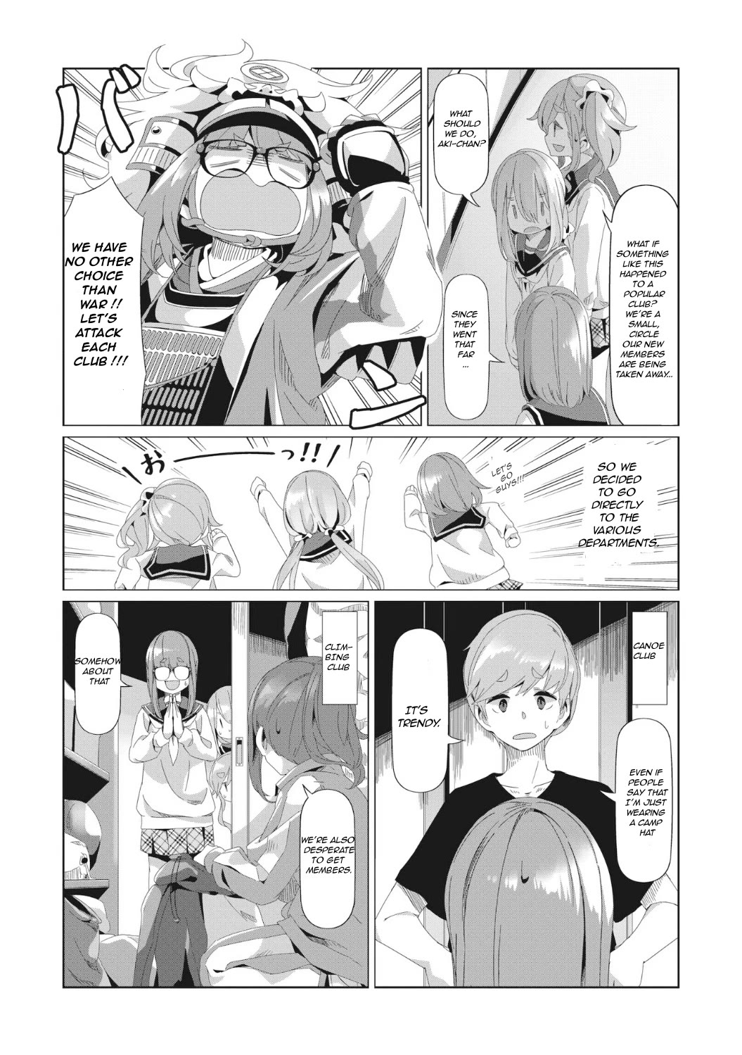 Yurucamp Chapter 78 - Page 8