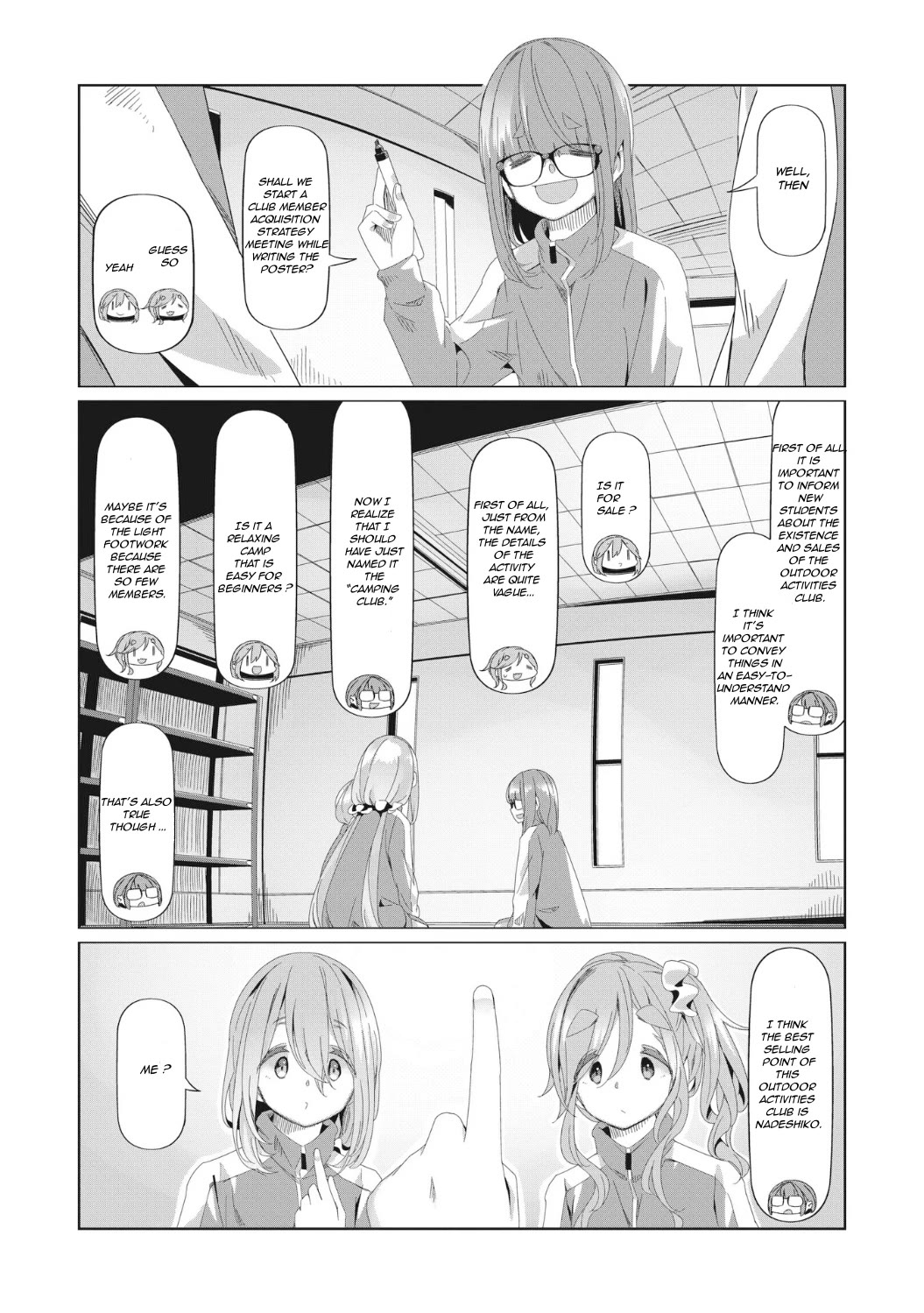 Yurucamp Chapter 78 - Page 10