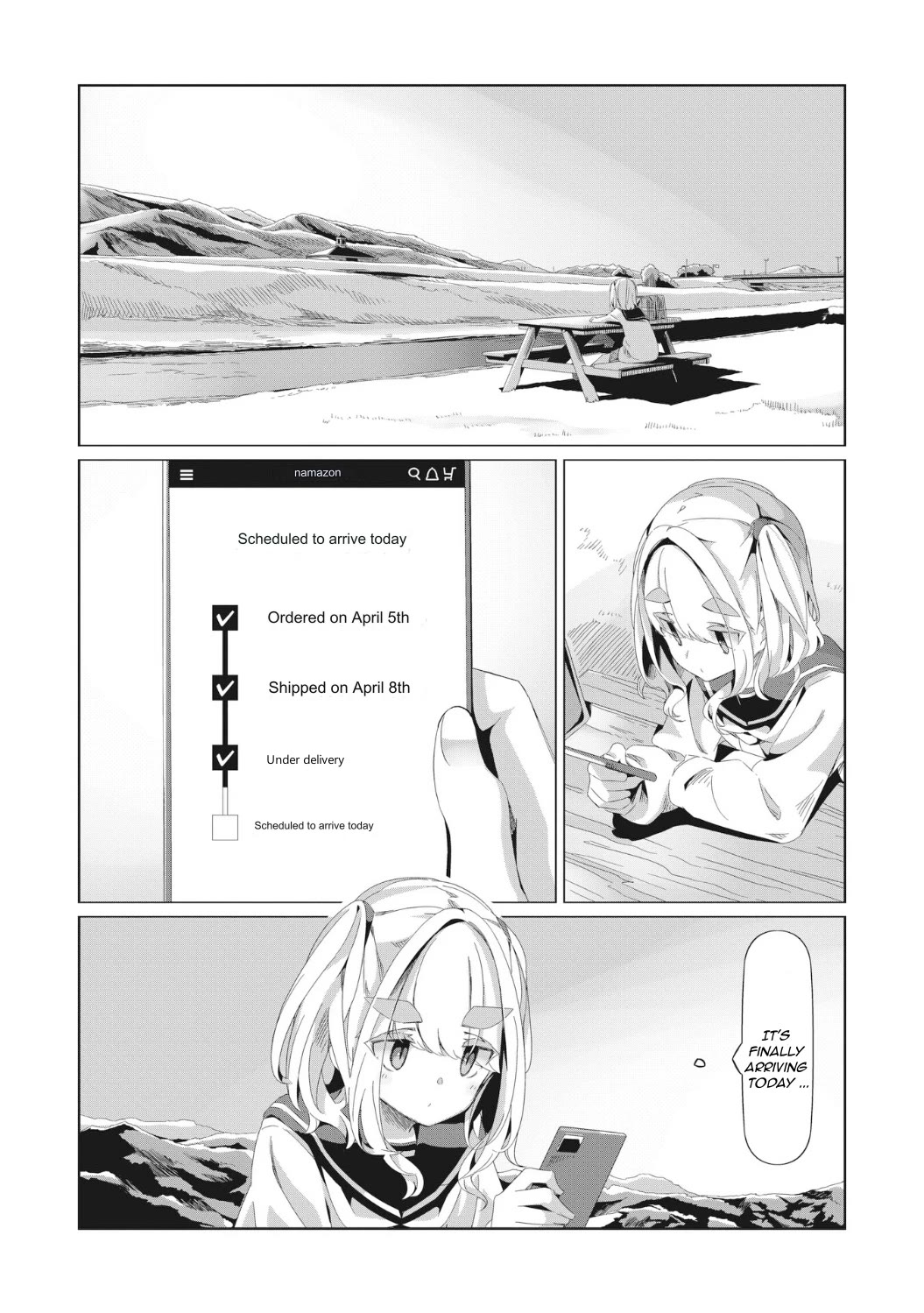 Yurucamp Chapter 79 - Page 8
