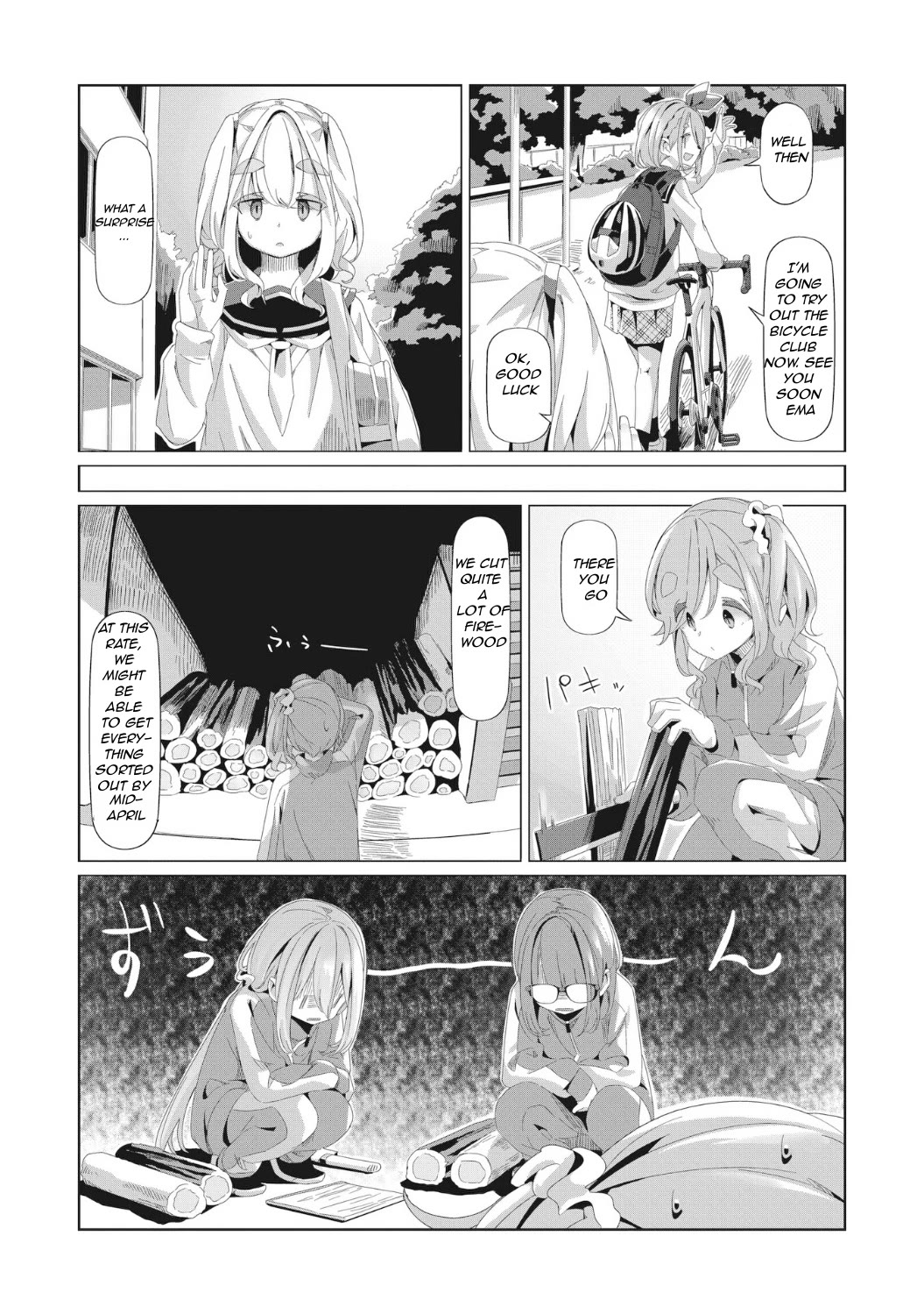 Yurucamp Chapter 80 - Page 8