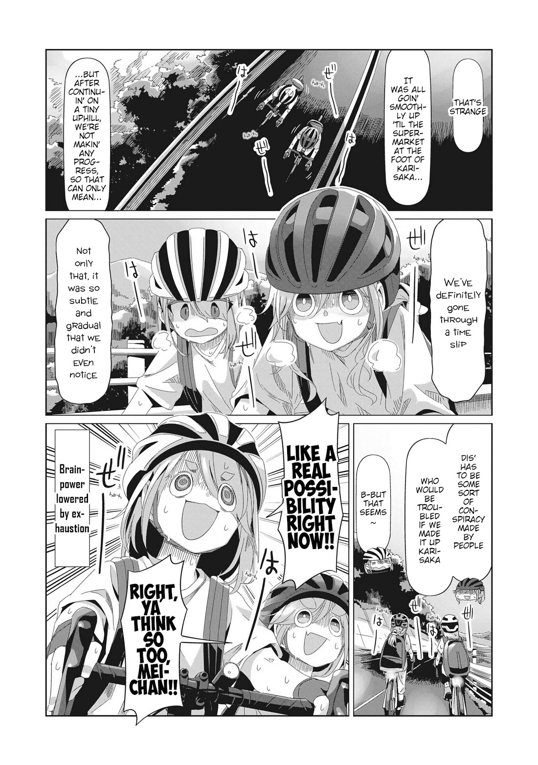 Yurucamp Chapter 84 - Page 1