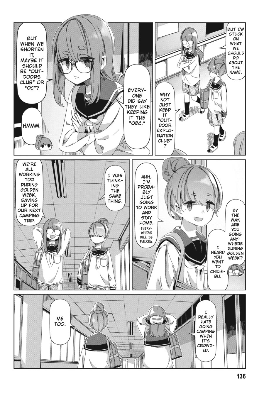 Yurucamp Chapter 87 - Page 2
