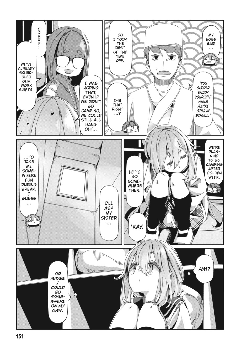 Yurucamp Chapter 87 - Page 17