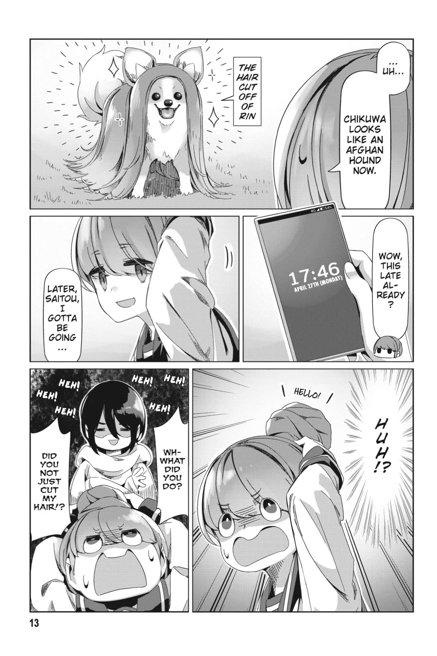 Yurucamp Chapter 88 - Page 14