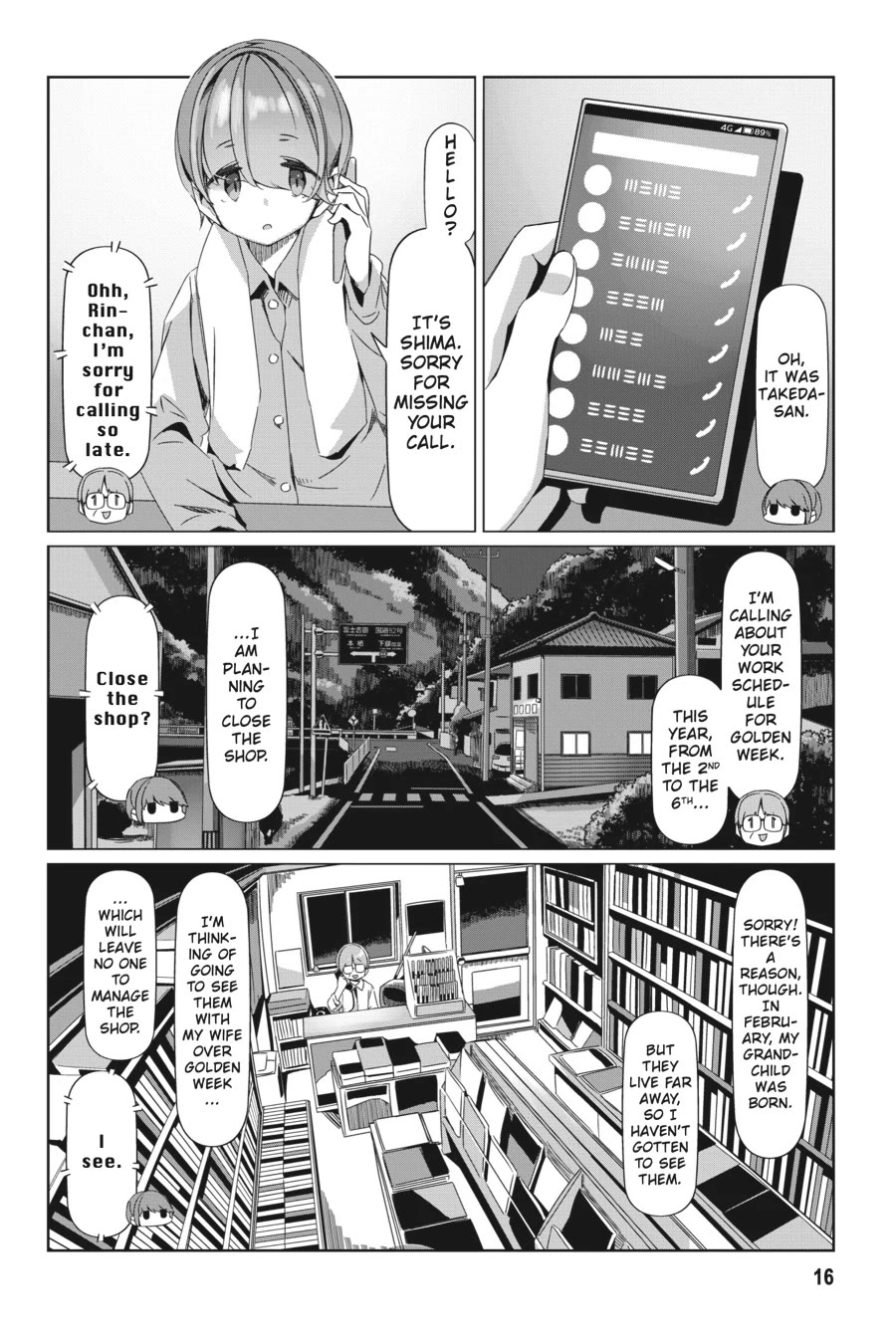 Yurucamp Chapter 88 - Page 17