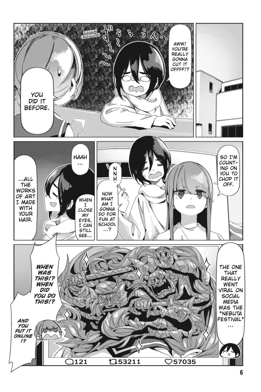 Yurucamp Chapter 88 - Page 7