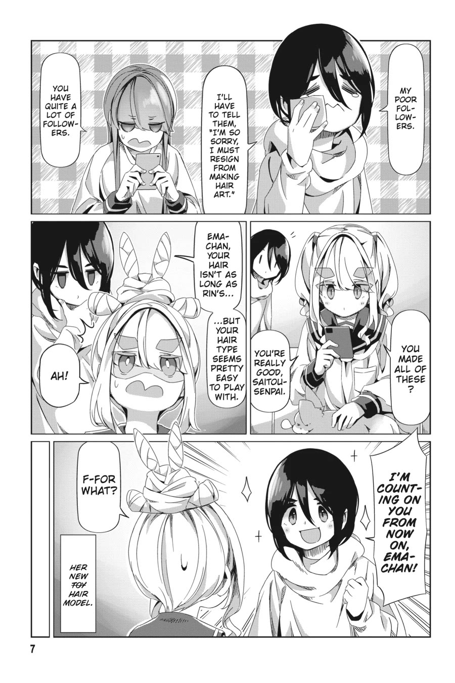Yurucamp Chapter 88 - Page 8