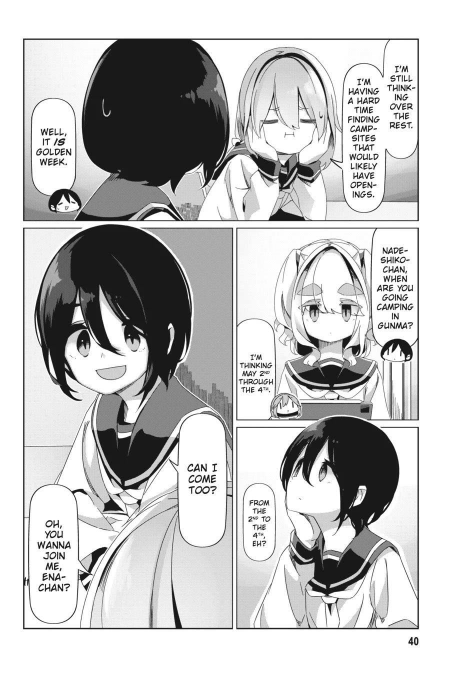 Yurucamp Chapter 89 - Page 12