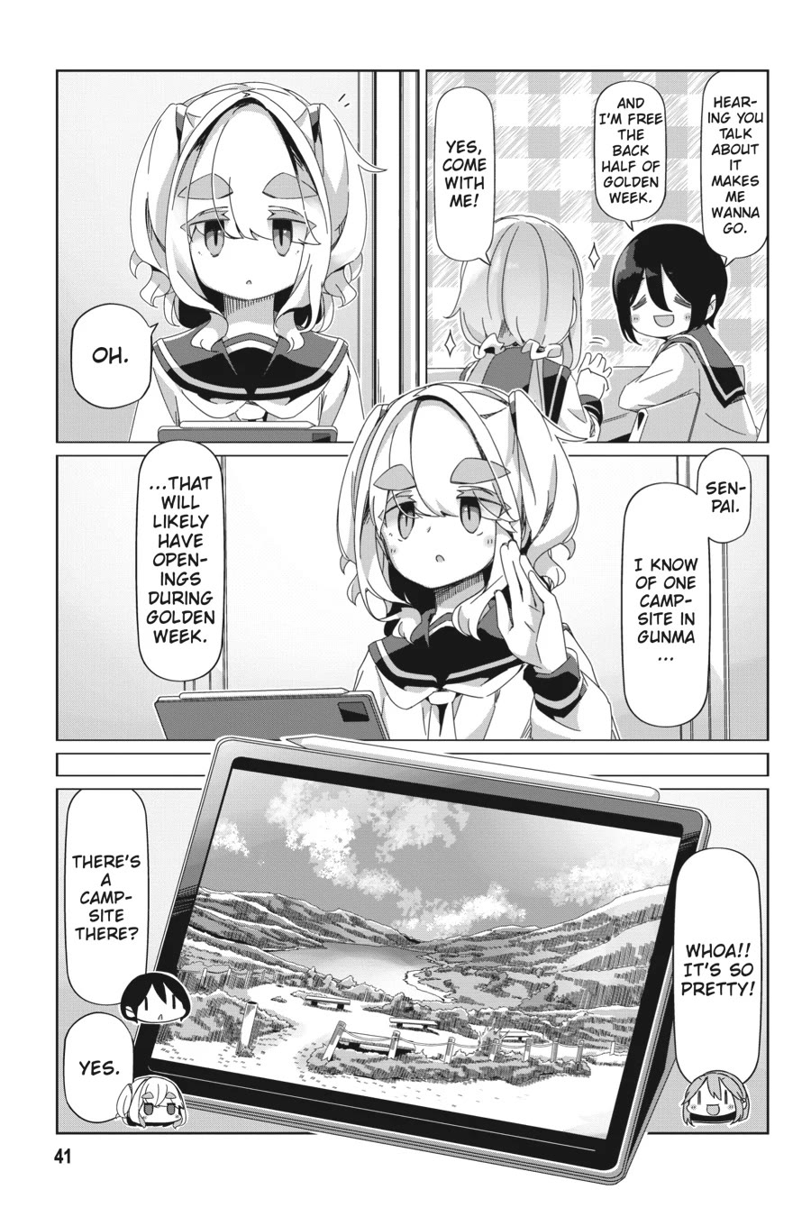 Yurucamp Chapter 89 - Page 13