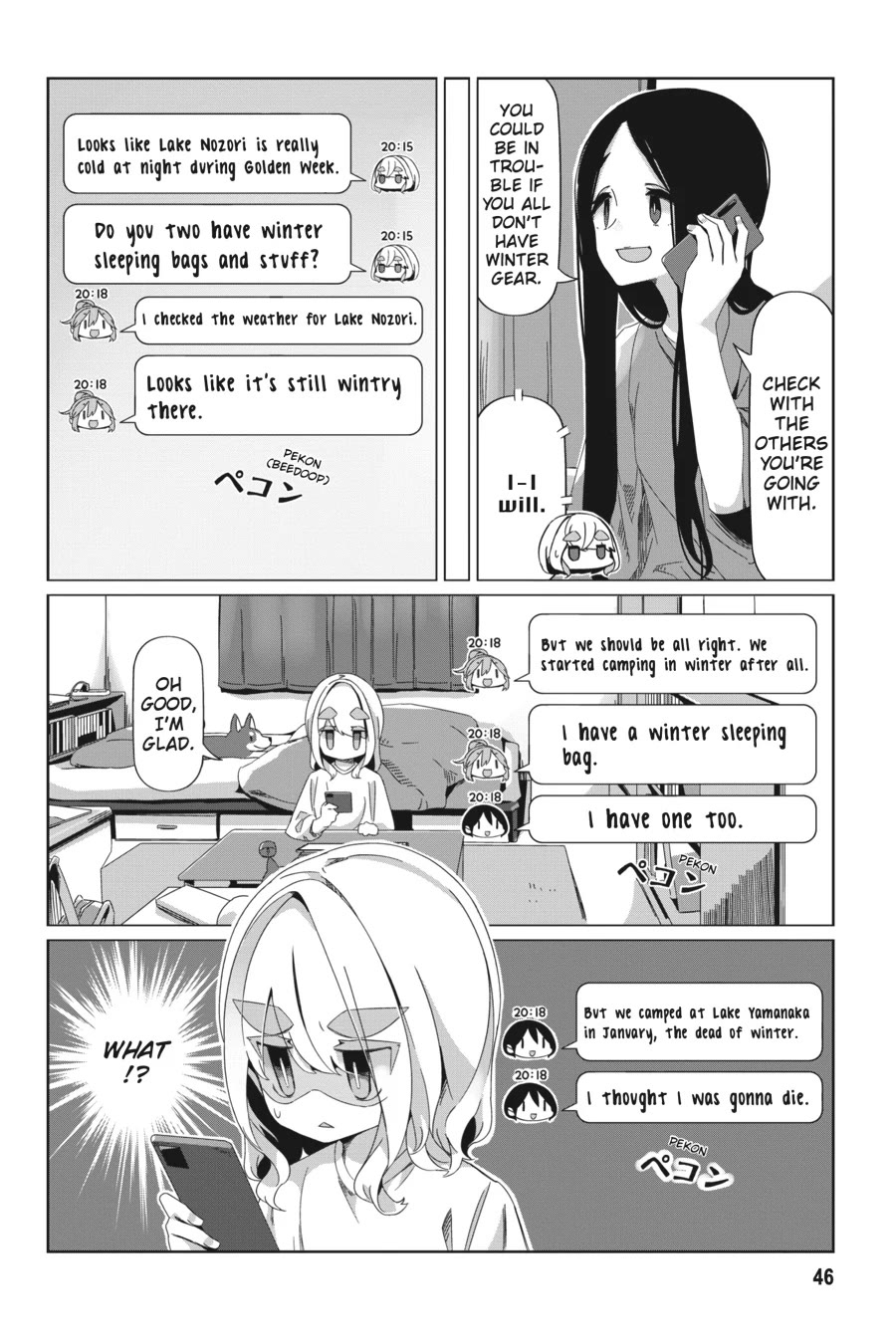 Yurucamp Chapter 89 - Page 18