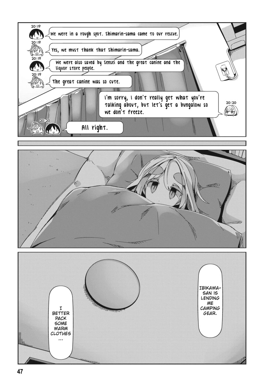 Yurucamp Chapter 89 - Page 19