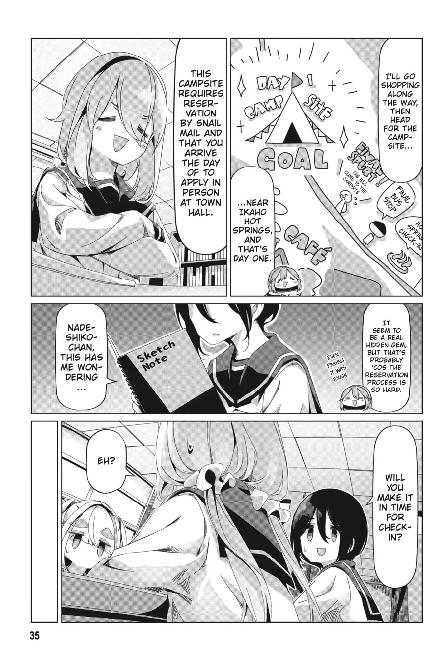 Yurucamp Chapter 89 - Page 7