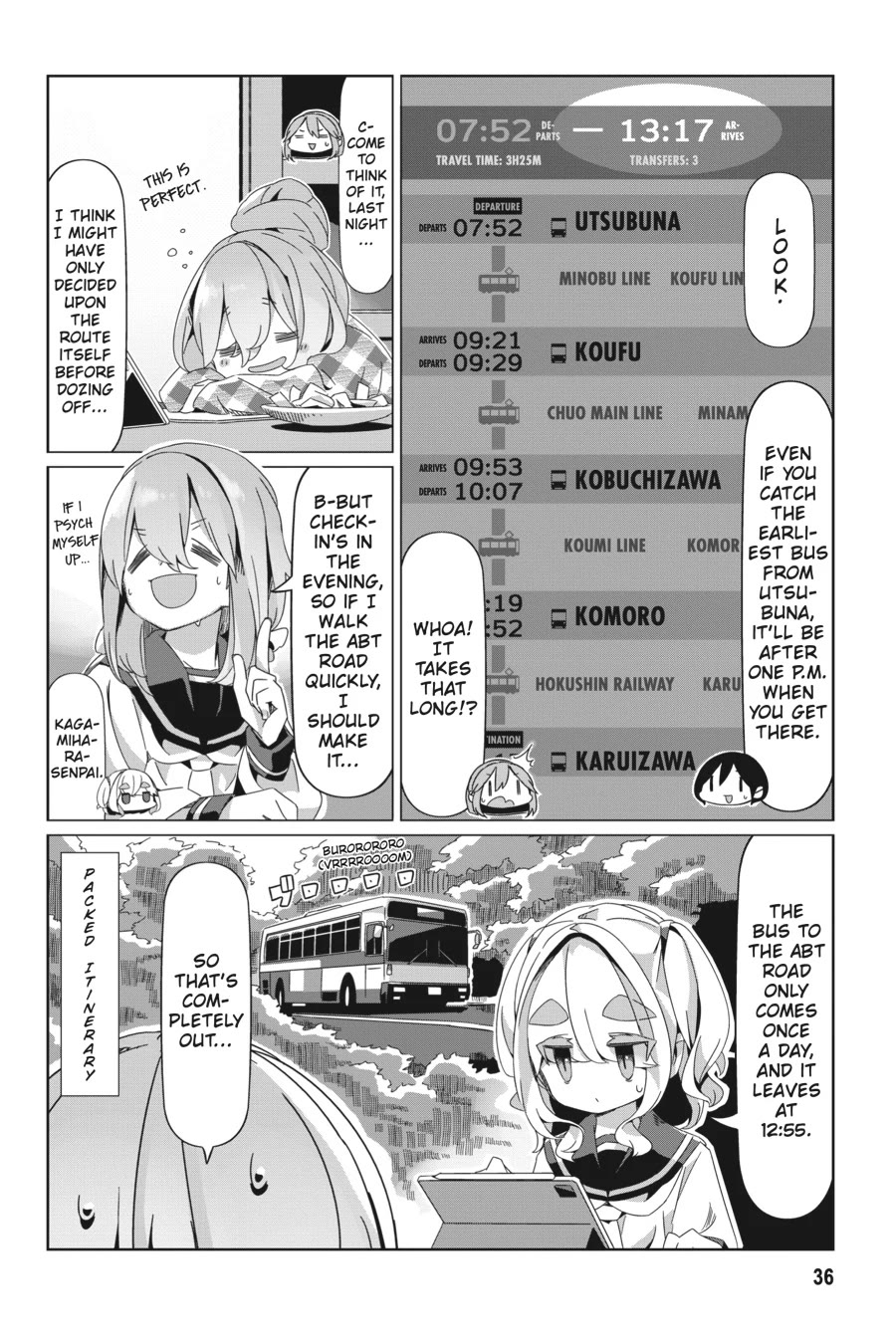 Yurucamp Chapter 89 - Page 8