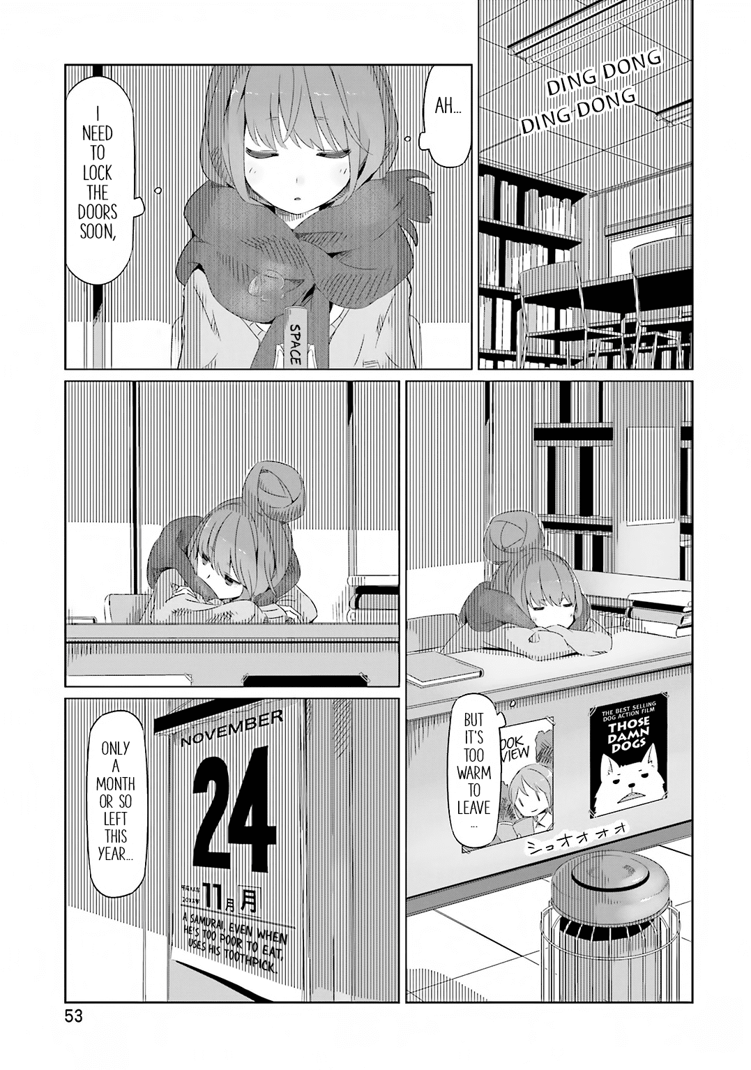 Yurucamp Chapter 9 - Page 1