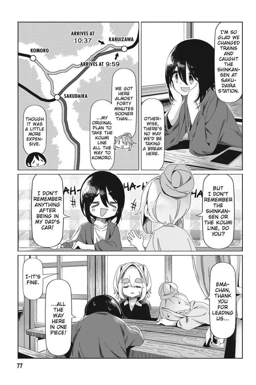 Yurucamp Chapter 90 - Page 23