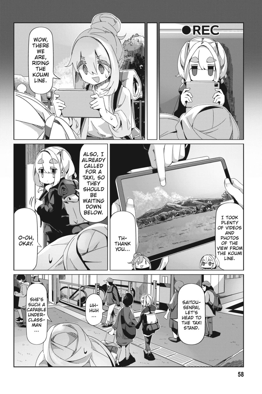 Yurucamp Chapter 90 - Page 4