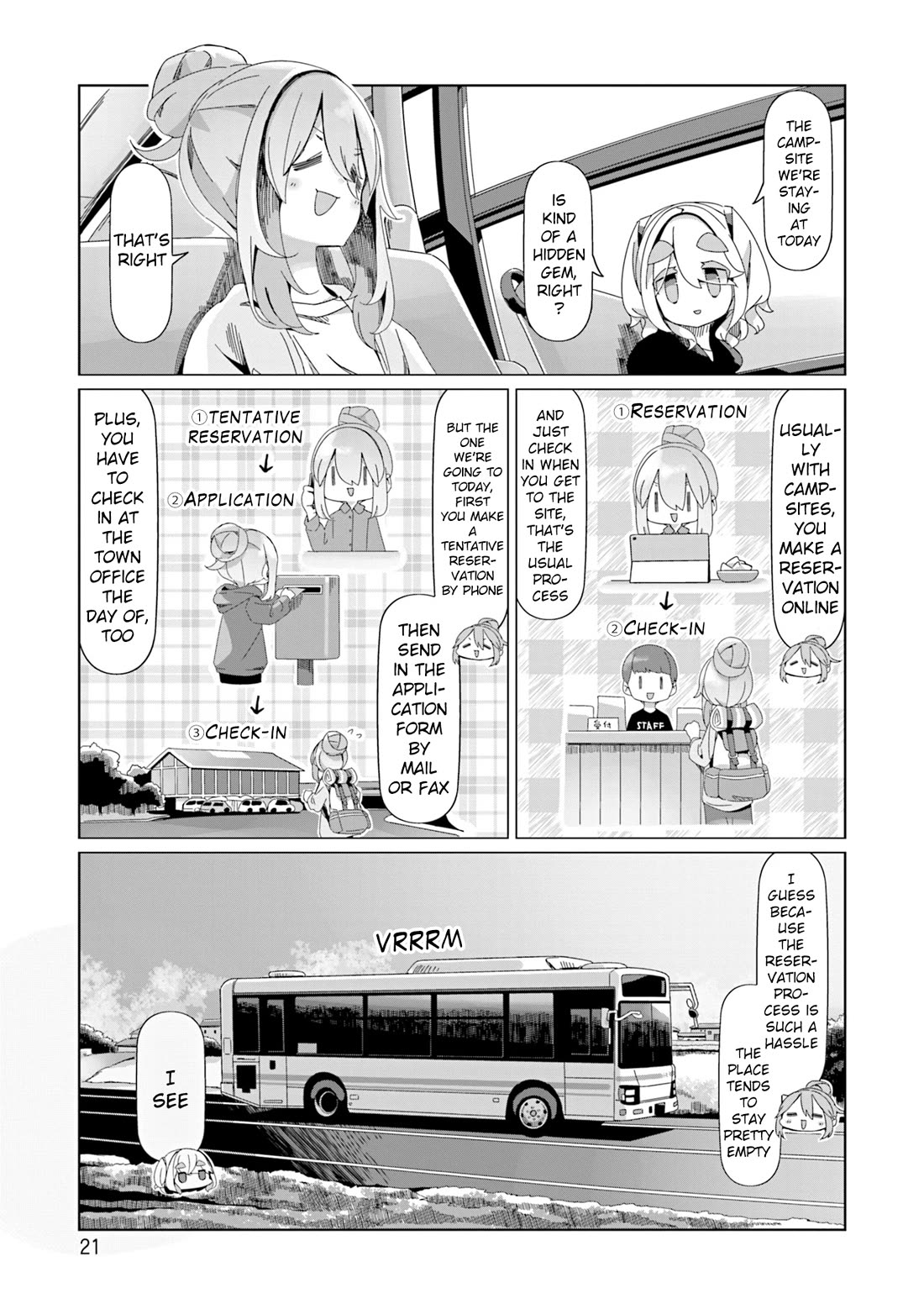 Yurucamp Chapter 93 - Page 23