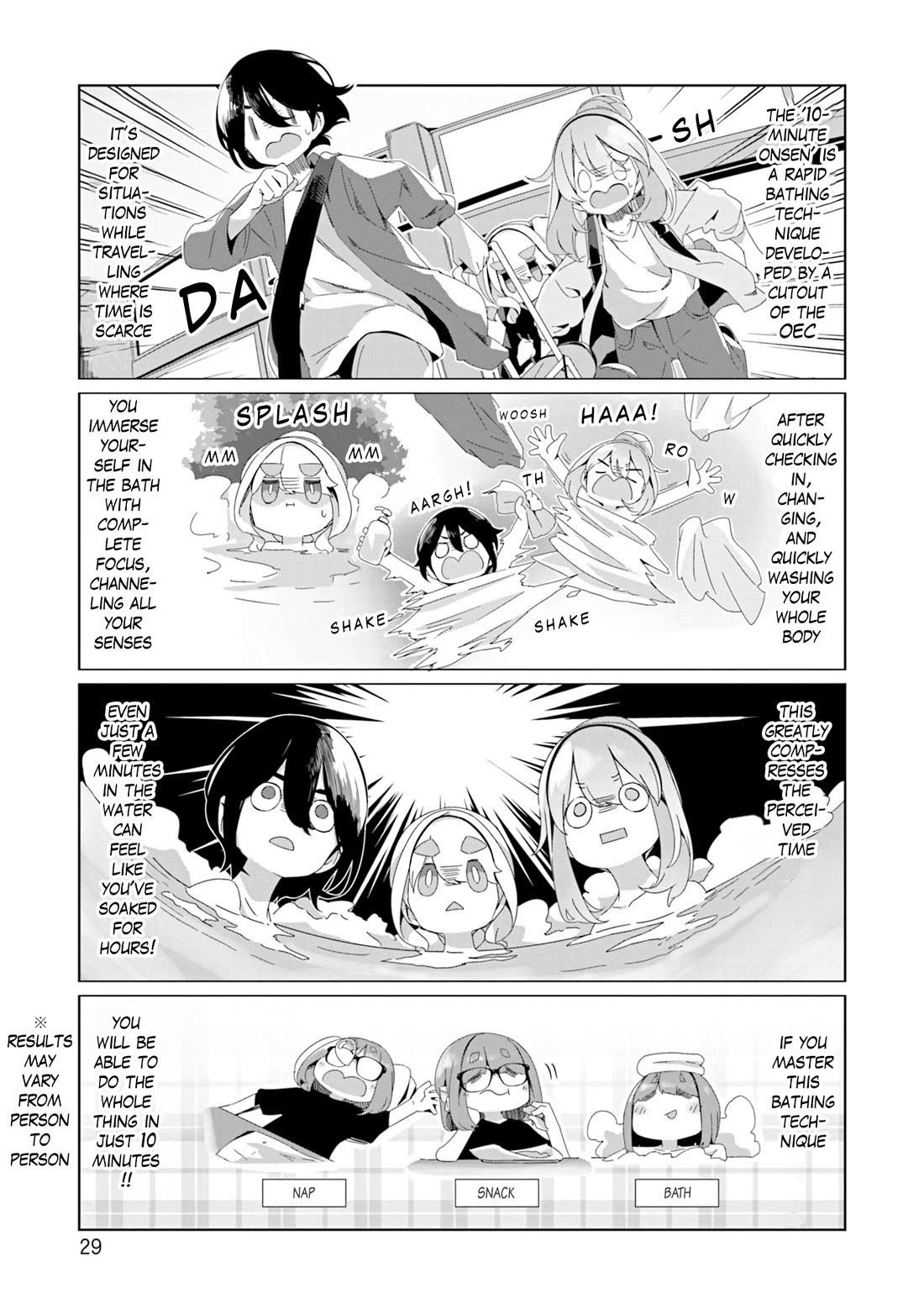 Yurucamp Chapter 94 - Page 1