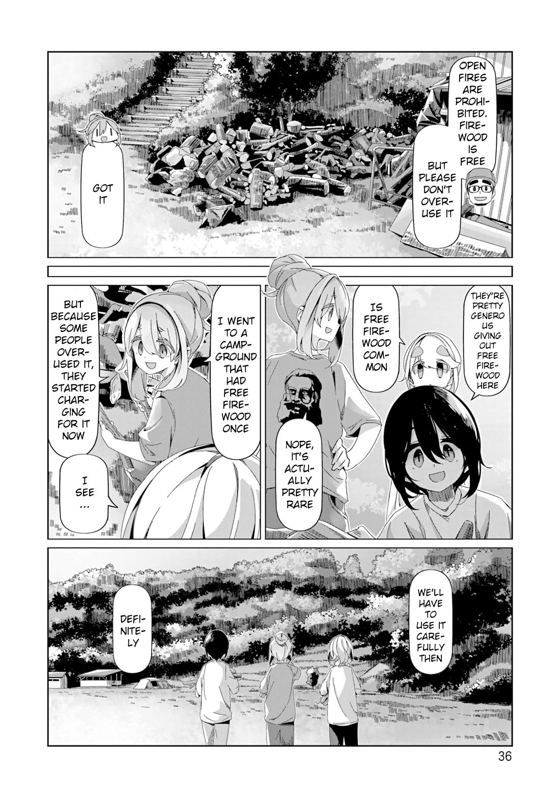 Yurucamp Chapter 94 - Page 8