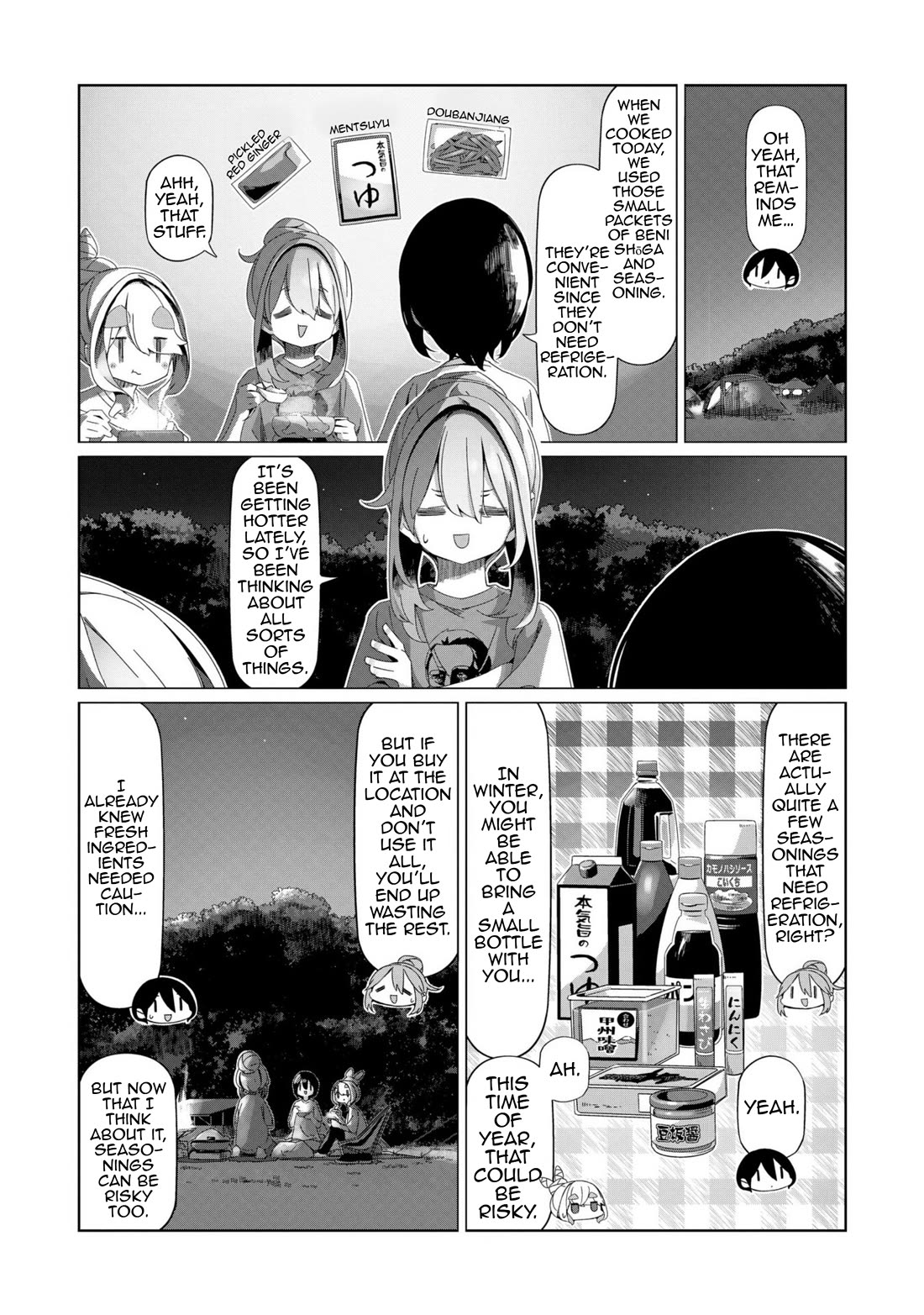 Yurucamp Chapter 95 - Page 8