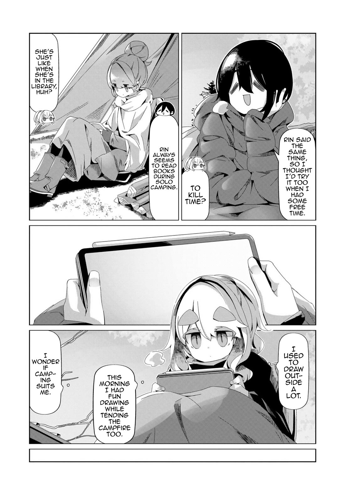 Yurucamp Chapter 97 - Page 13
