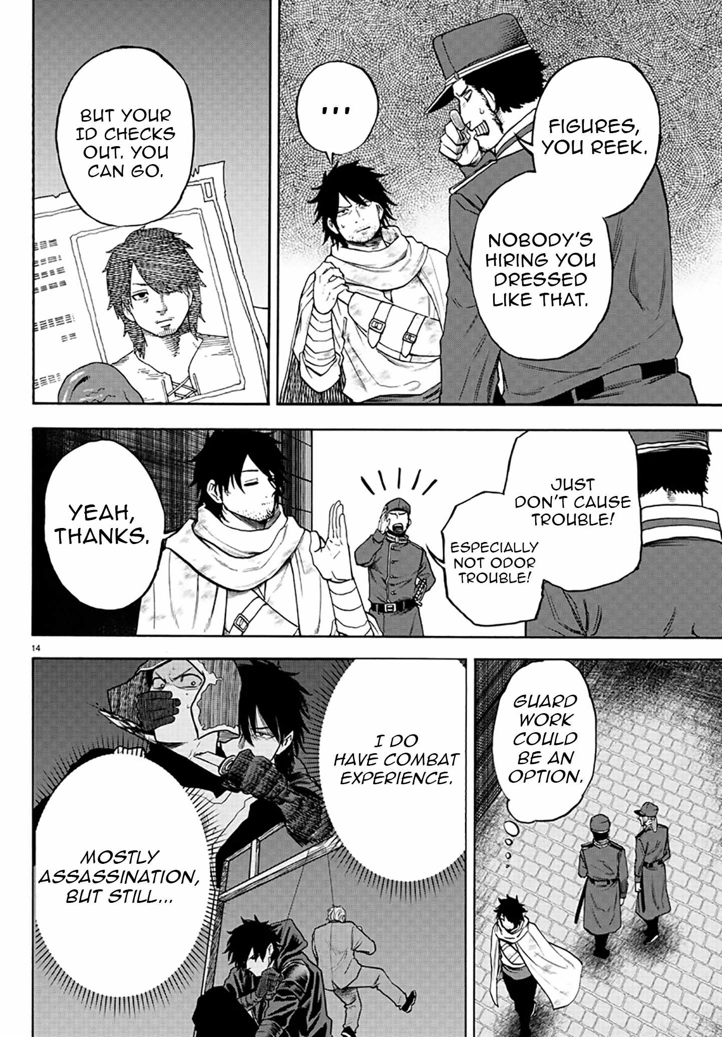 Yuusha Goroshi no Moto Ansatsusha. ~Mushoku no Ossan kara Hajimaru Second Life~ Chapter 2 - Page 14