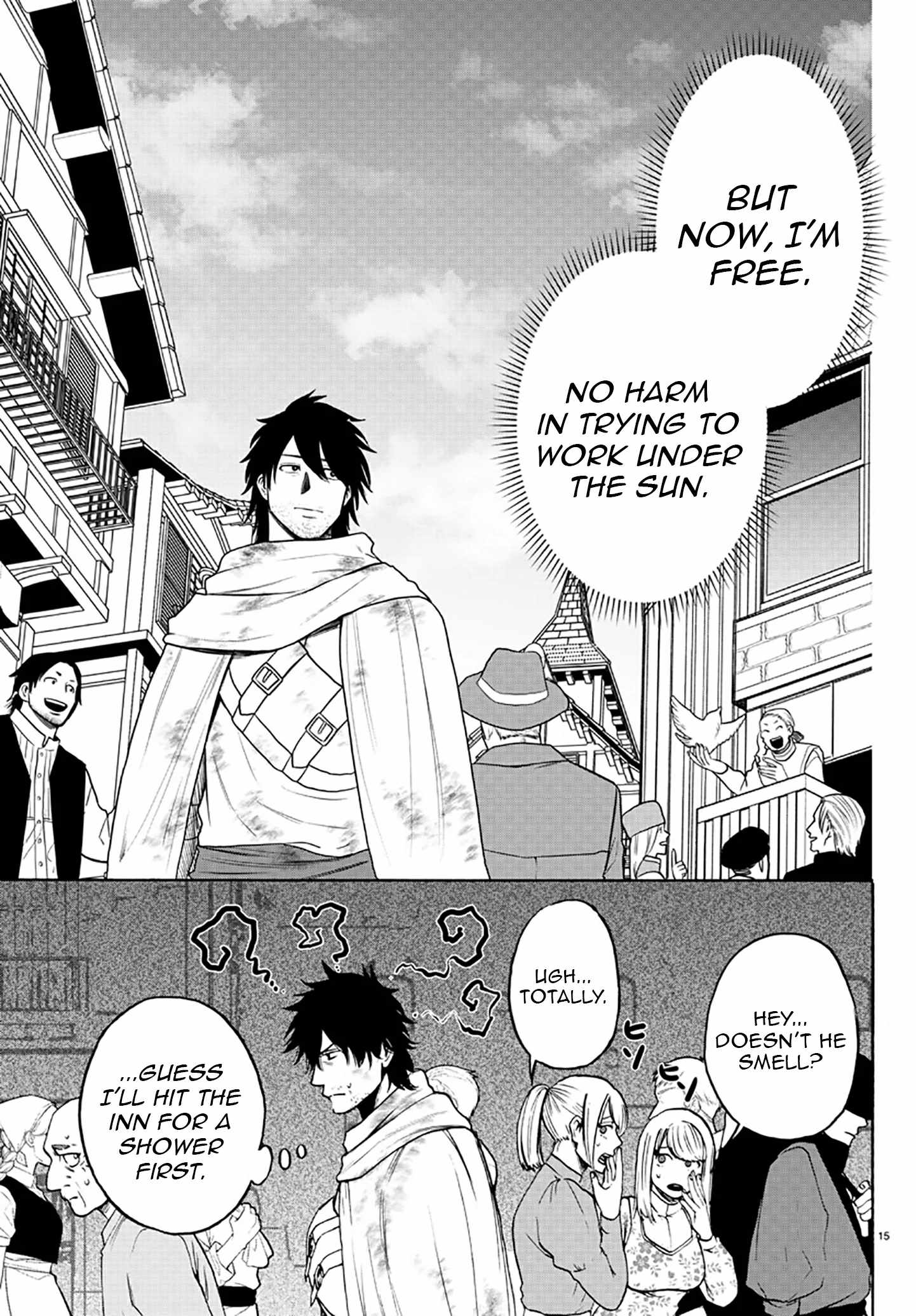 Yuusha Goroshi no Moto Ansatsusha. ~Mushoku no Ossan kara Hajimaru Second Life~ Chapter 2 - Page 15