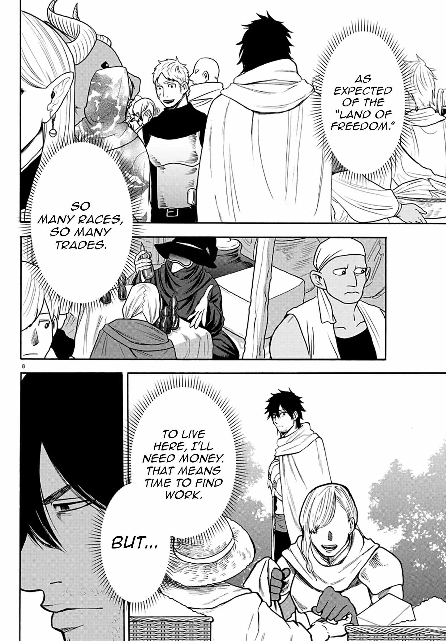 Yuusha Goroshi no Moto Ansatsusha. ~Mushoku no Ossan kara Hajimaru Second Life~ Chapter 2 - Page 8
