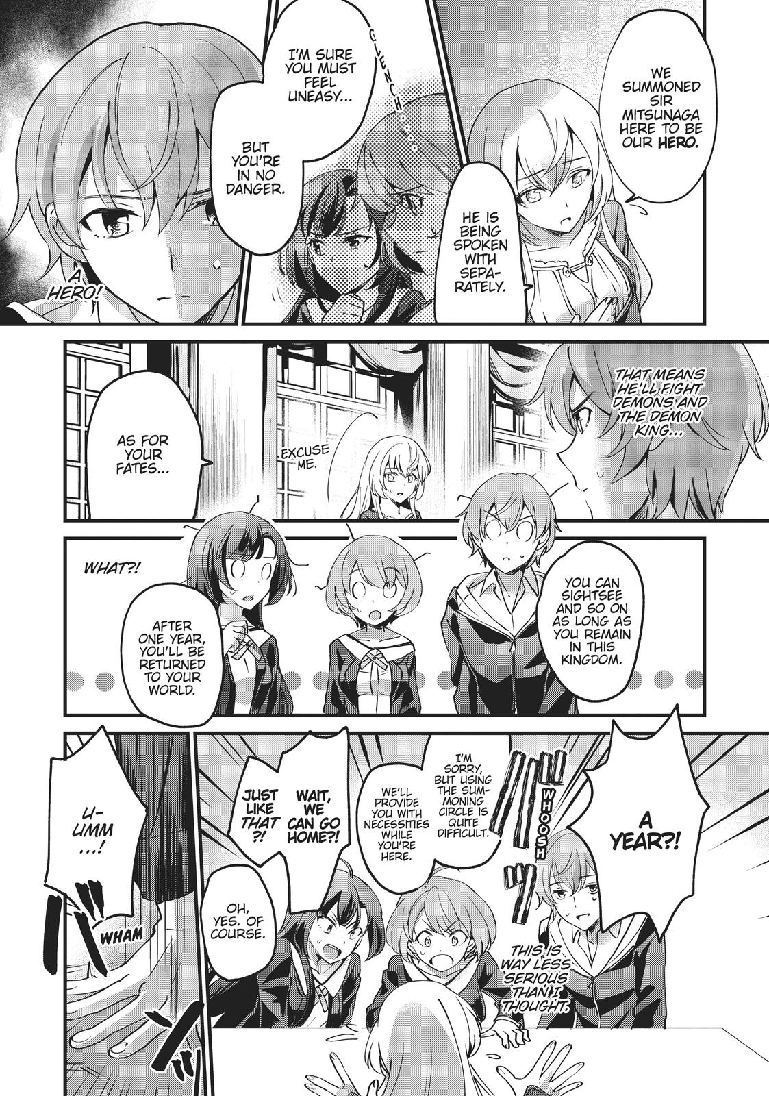 Yuusha Shoukan ni Makikomareta kedo, Isekai wa Heiwa deshita Chapter 1 - Page 9