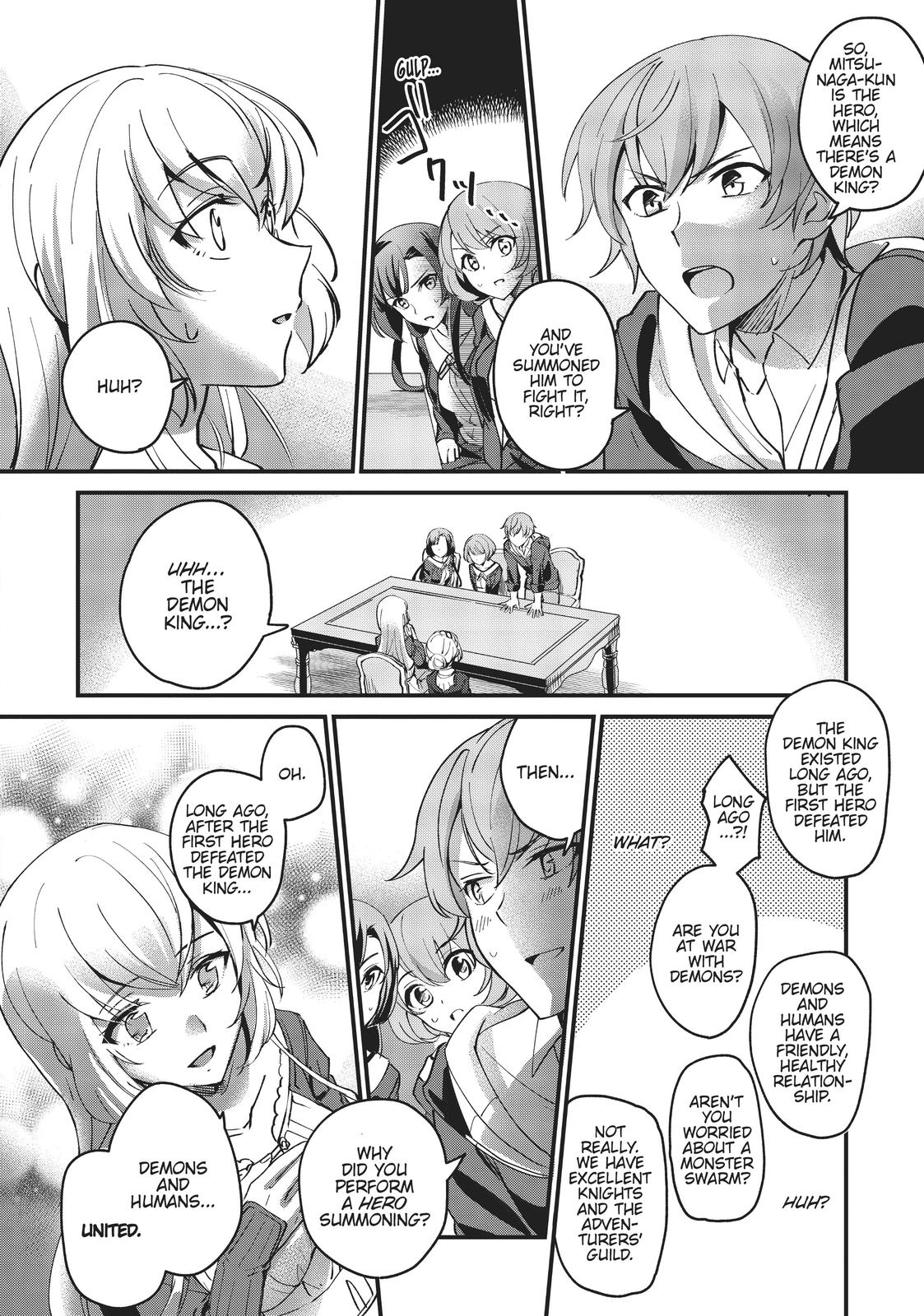Yuusha Shoukan ni Makikomareta kedo, Isekai wa Heiwa deshita Chapter 1 - Page 10