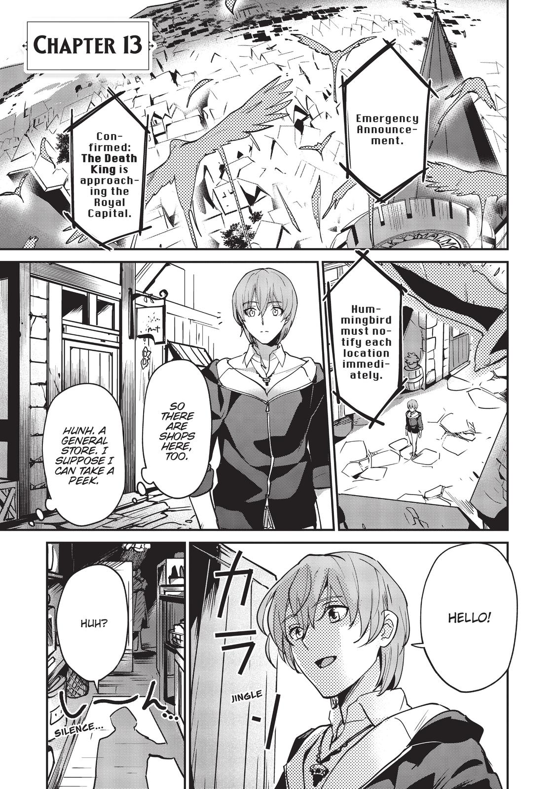 Yuusha Shoukan ni Makikomareta kedo, Isekai wa Heiwa deshita Chapter 13 - Page 1