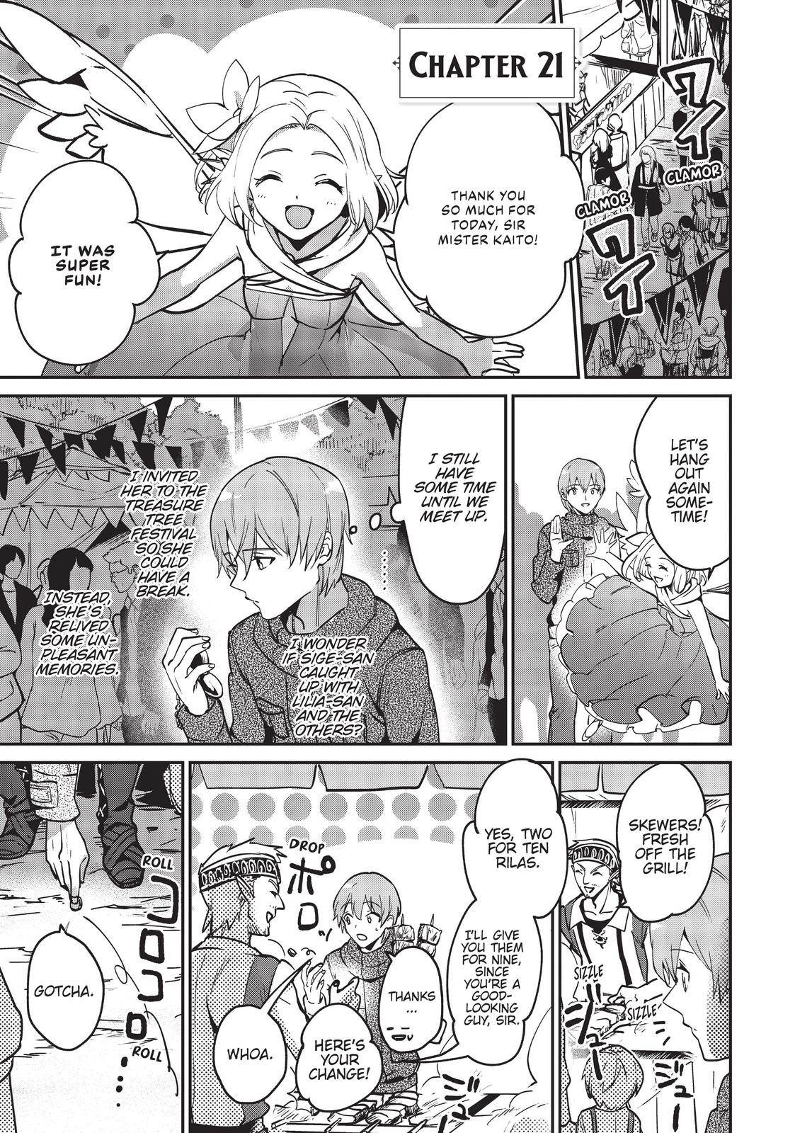 Yuusha Shoukan ni Makikomareta kedo, Isekai wa Heiwa deshita Chapter 21 - Page 1