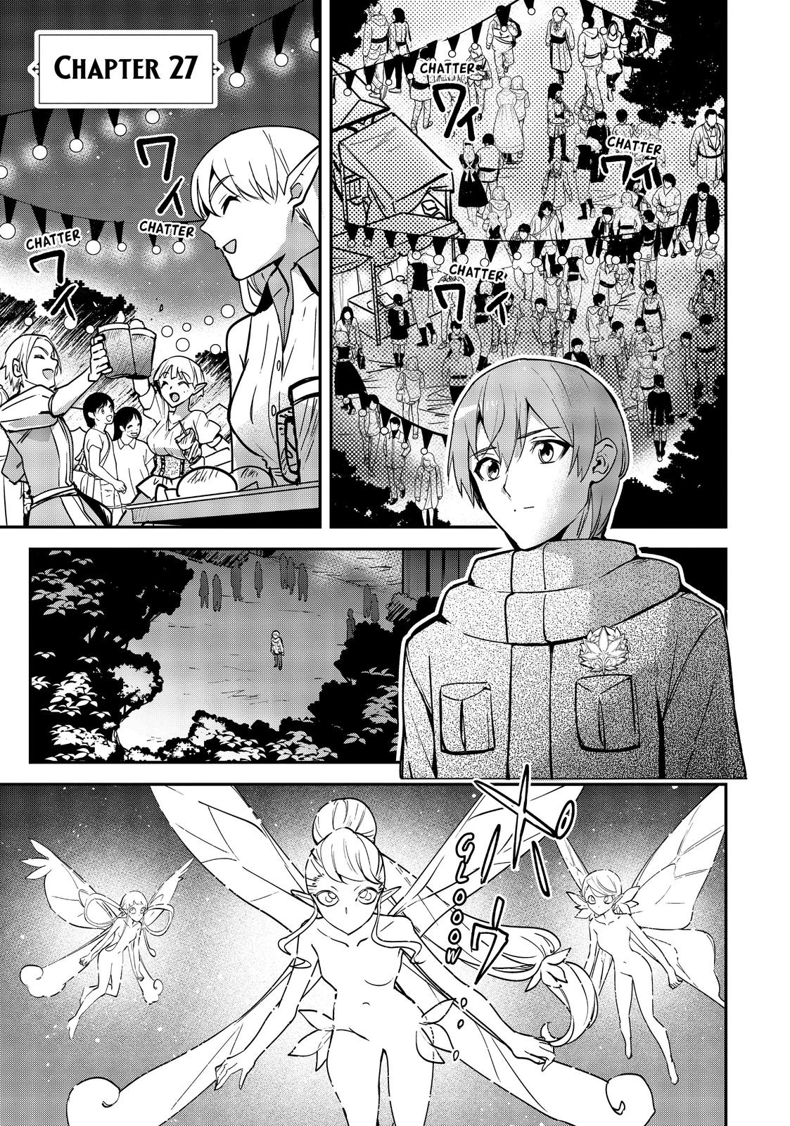 Yuusha Shoukan ni Makikomareta kedo, Isekai wa Heiwa deshita Chapter 27 - Page 1