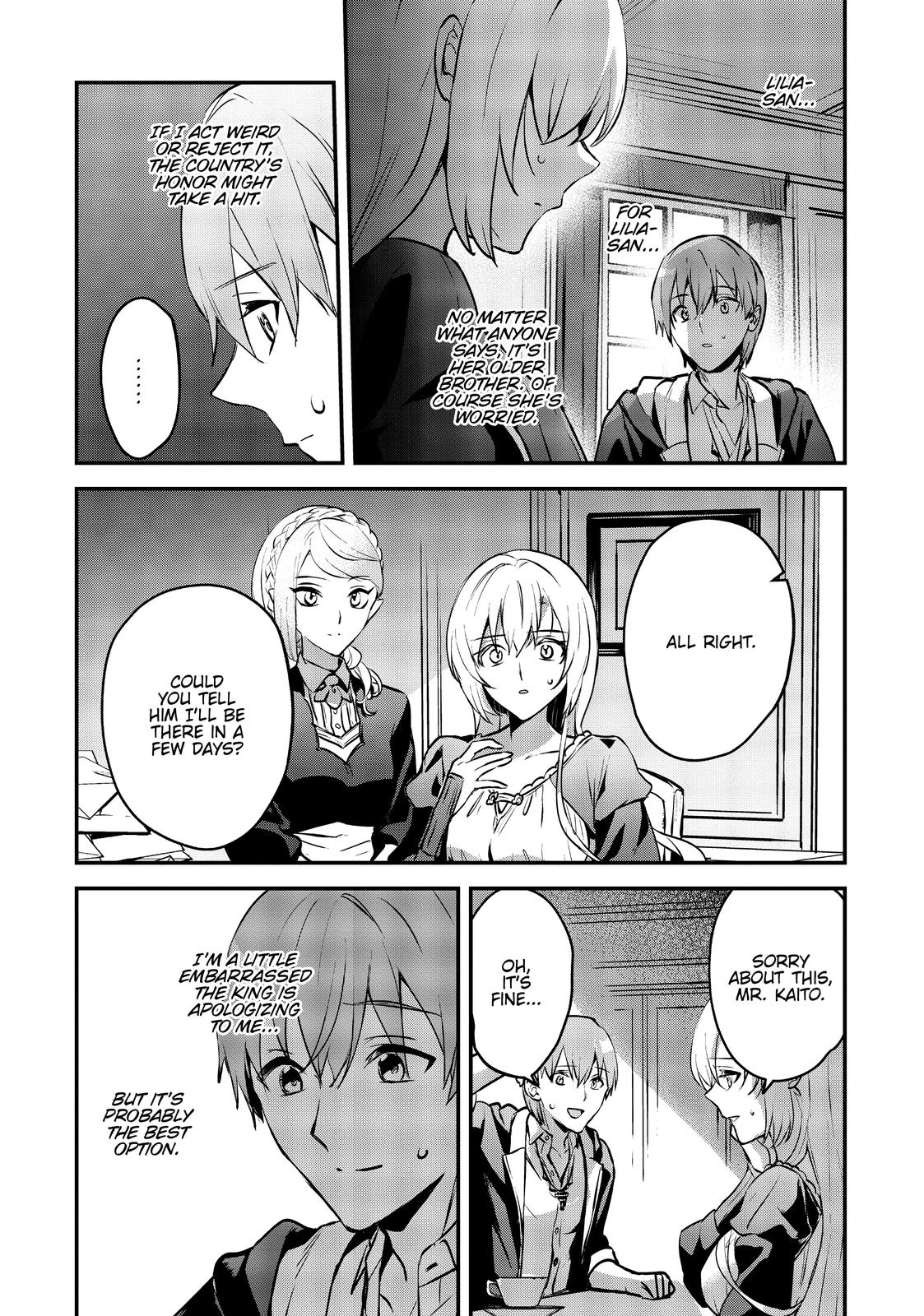 Yuusha Shoukan ni Makikomareta kedo, Isekai wa Heiwa deshita Chapter 34 - Page 12