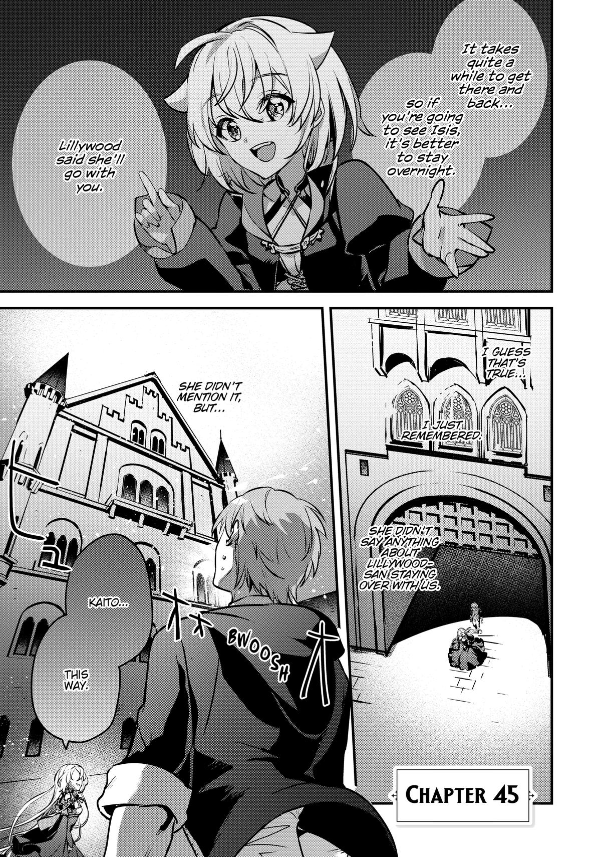 Yuusha Shoukan ni Makikomareta kedo, Isekai wa Heiwa deshita Chapter 45 - Page 1