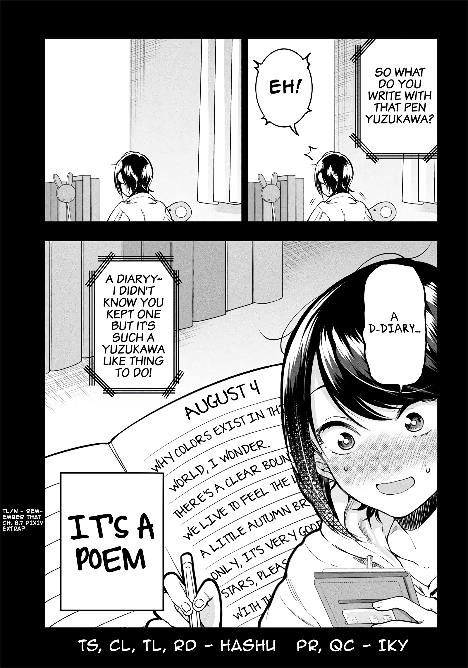 Yuzukawa-san wa, Sasshite Hoshii Chapter 14.5 - Page 2
