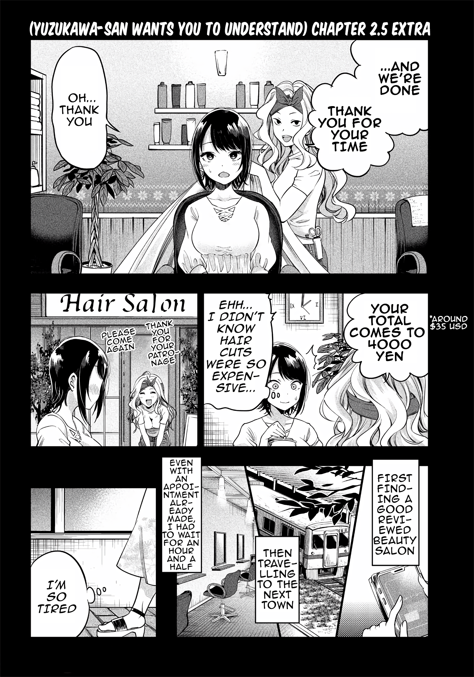 Yuzukawa-san wa, Sasshite Hoshii Chapter 2.5 - Page 1