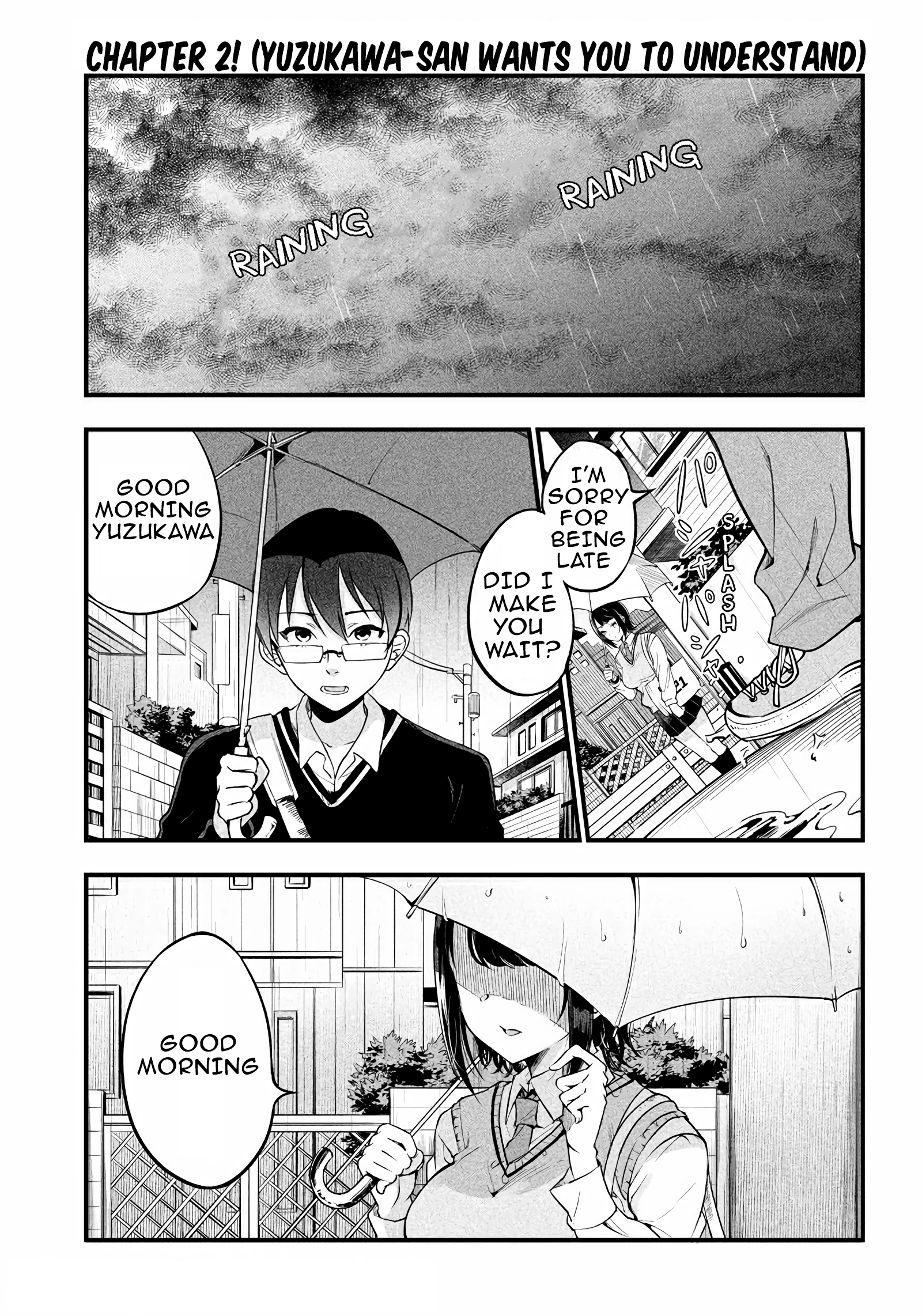 Yuzukawa-san wa, Sasshite Hoshii Chapter 2 - Page 1