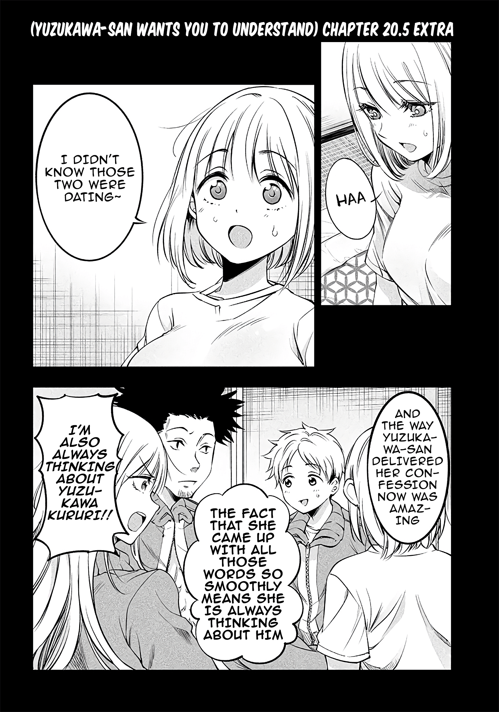 Yuzukawa-san wa, Sasshite Hoshii Chapter 20.5 - Page 1