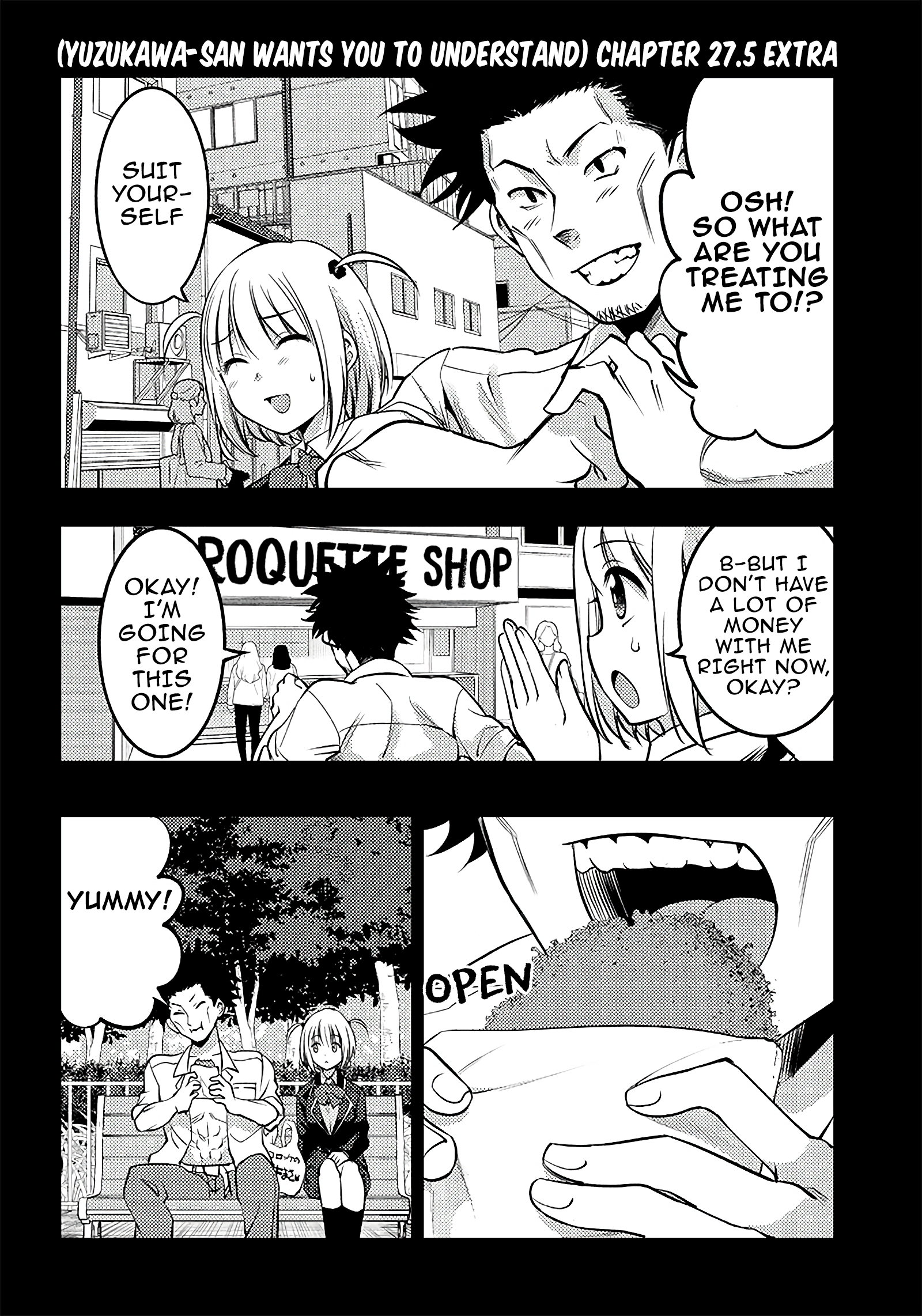 Yuzukawa-san wa, Sasshite Hoshii Chapter 27.5 - Page 1