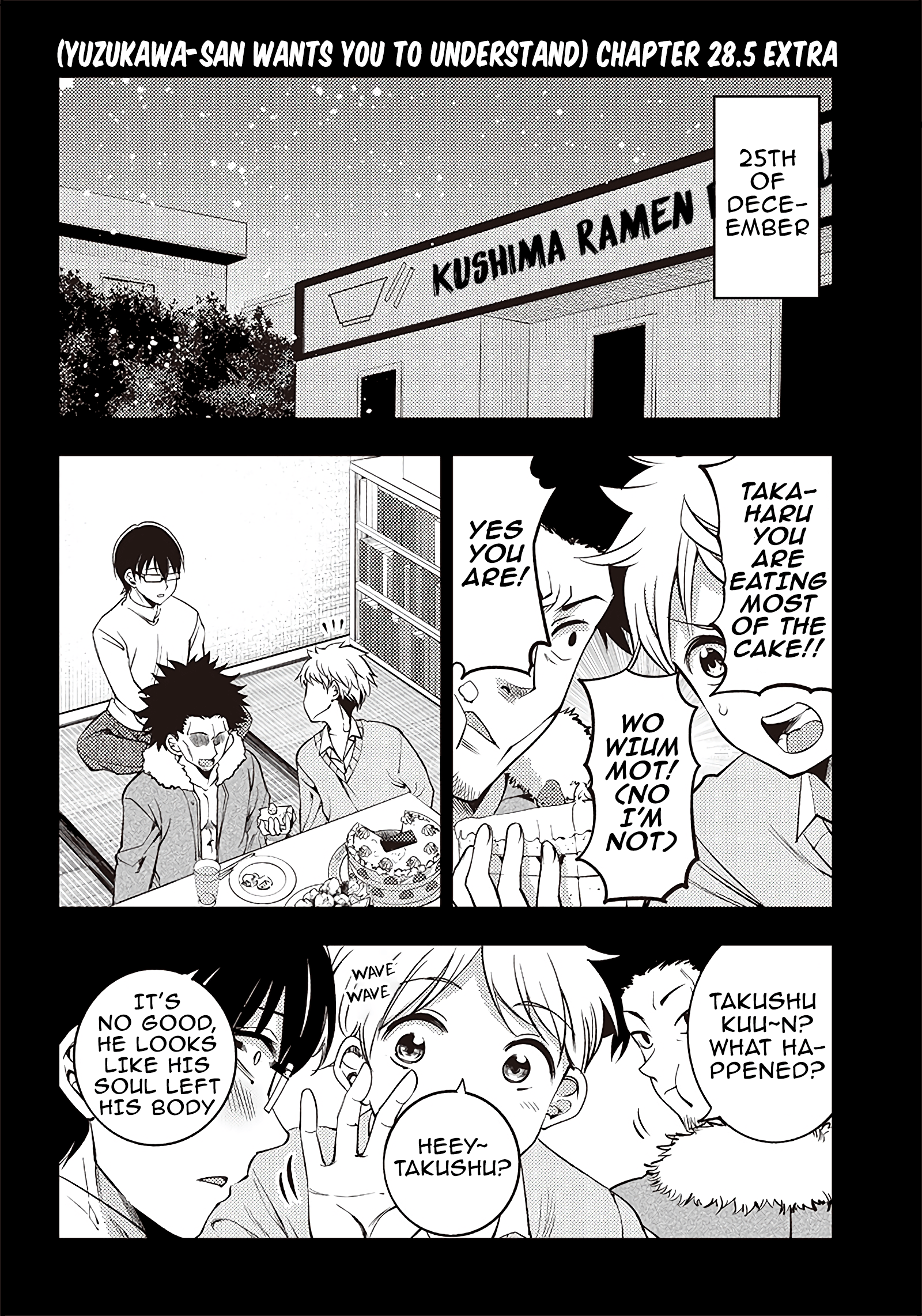 Yuzukawa-san wa, Sasshite Hoshii Chapter 28.5 - Page 1