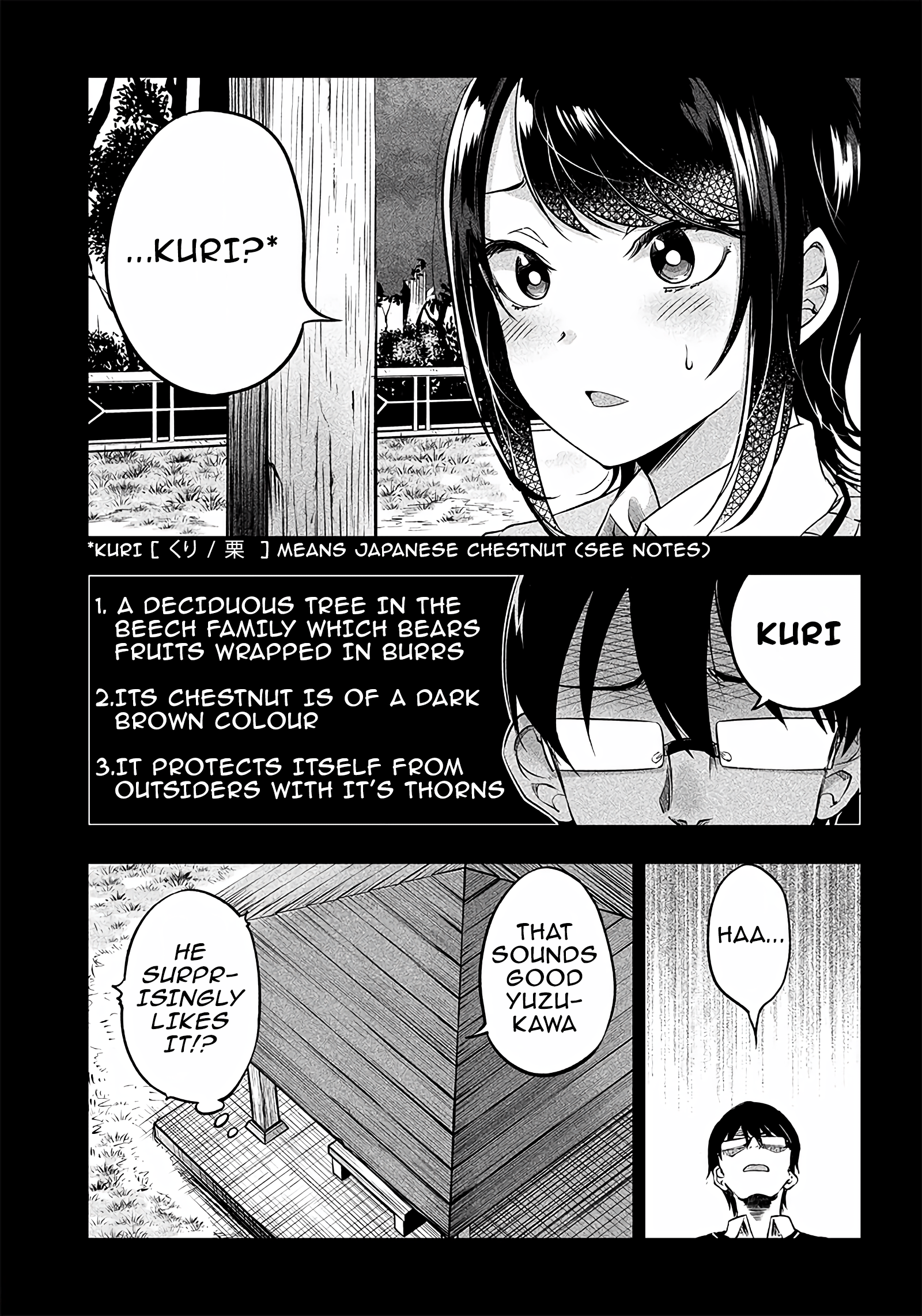 Yuzukawa-san wa, Sasshite Hoshii Chapter 3.5 - Page 2