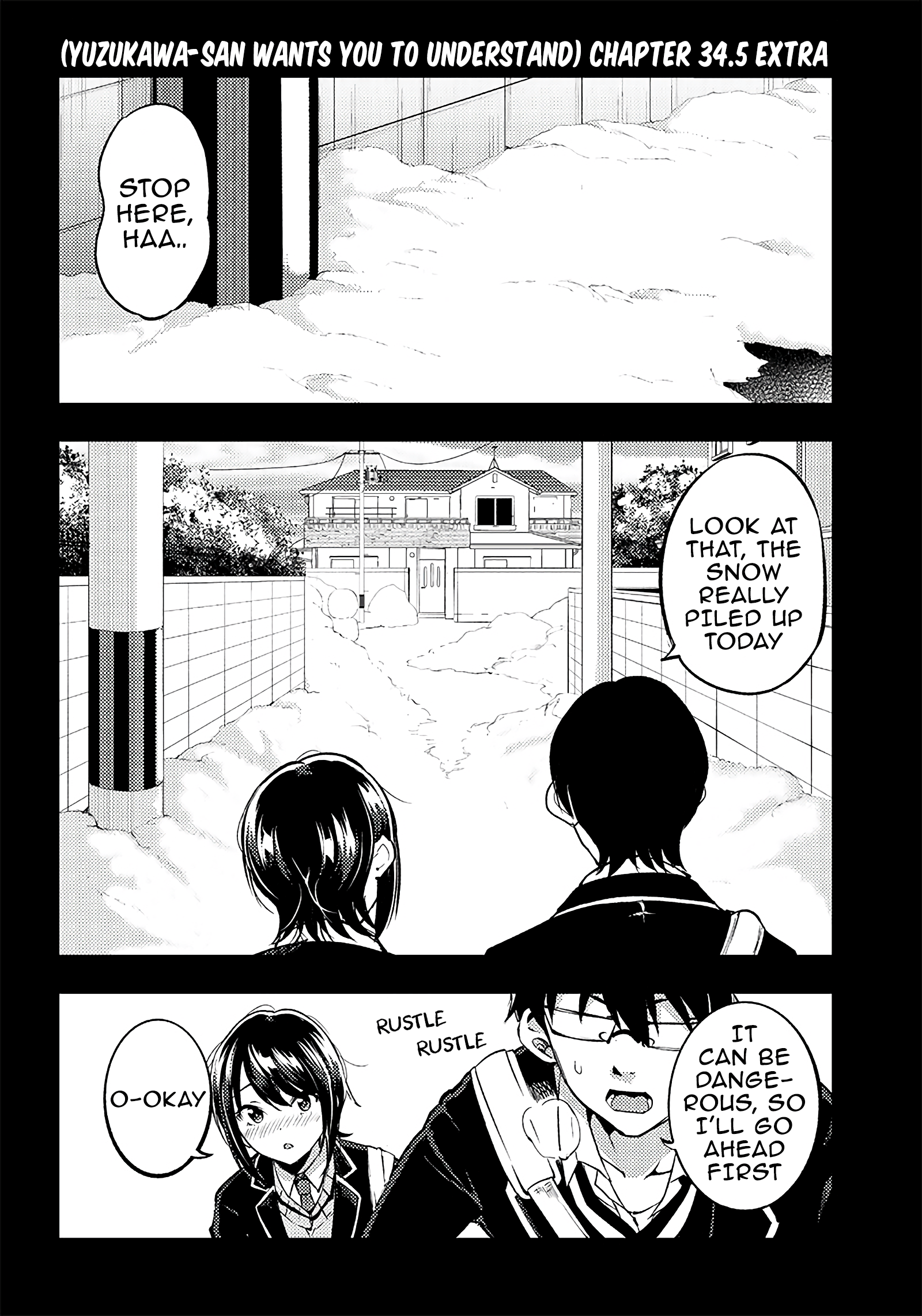 Yuzukawa-san wa, Sasshite Hoshii Chapter 34.5 - Page 1