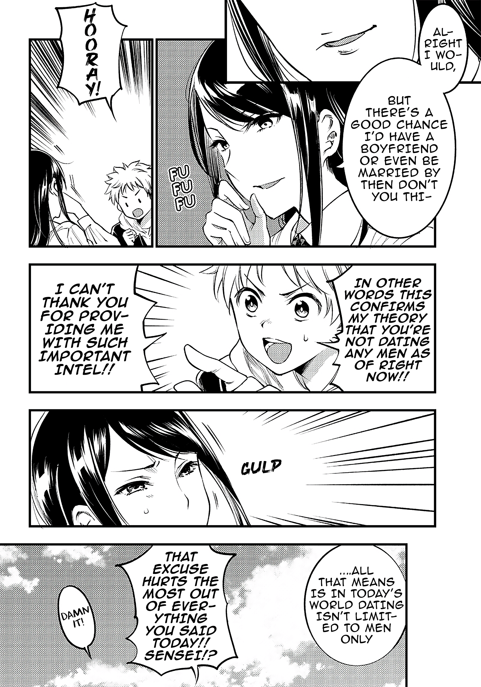 Yuzukawa-san wa, Sasshite Hoshii Chapter 35 - Page 12